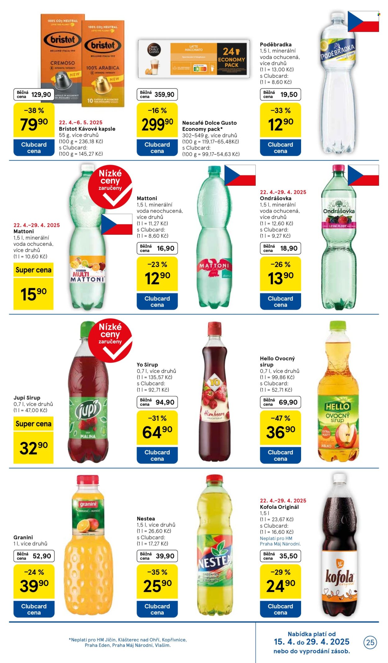 Leták TESCO - 22.4.2025 - 29.4.2025. Strana 25