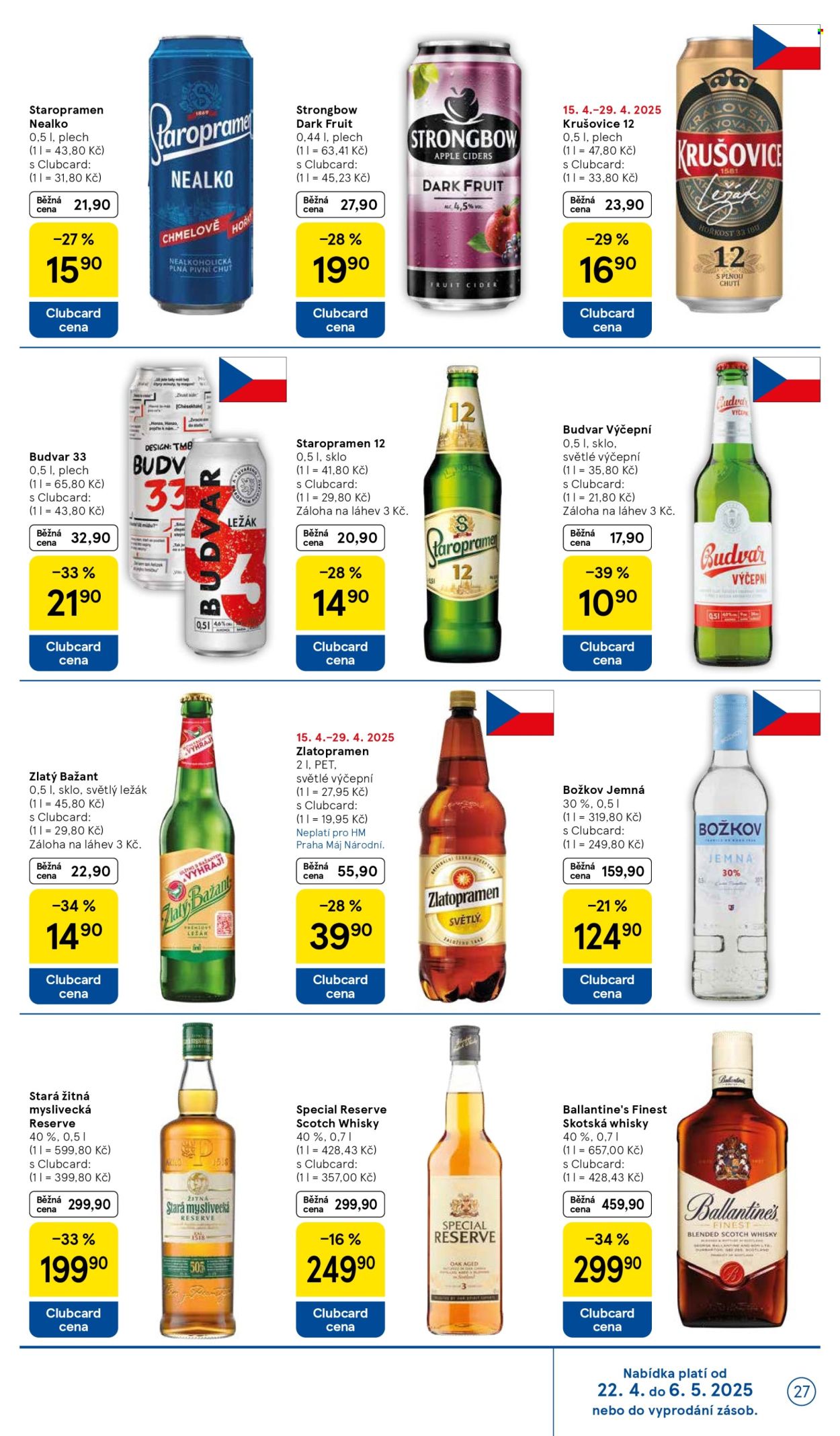 Leták TESCO - 22.4.2025 - 29.4.2025. Strana 27
