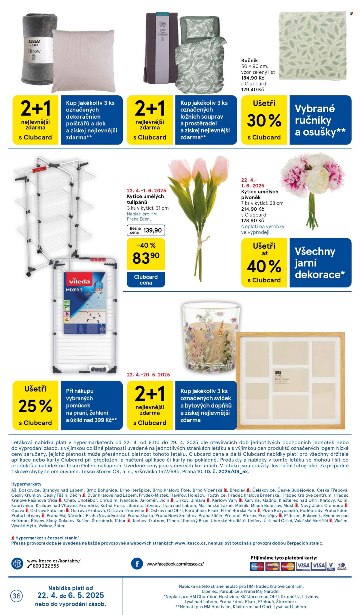 Leták TESCO - 22.4.2025 - 29.4.2025. Strana 36