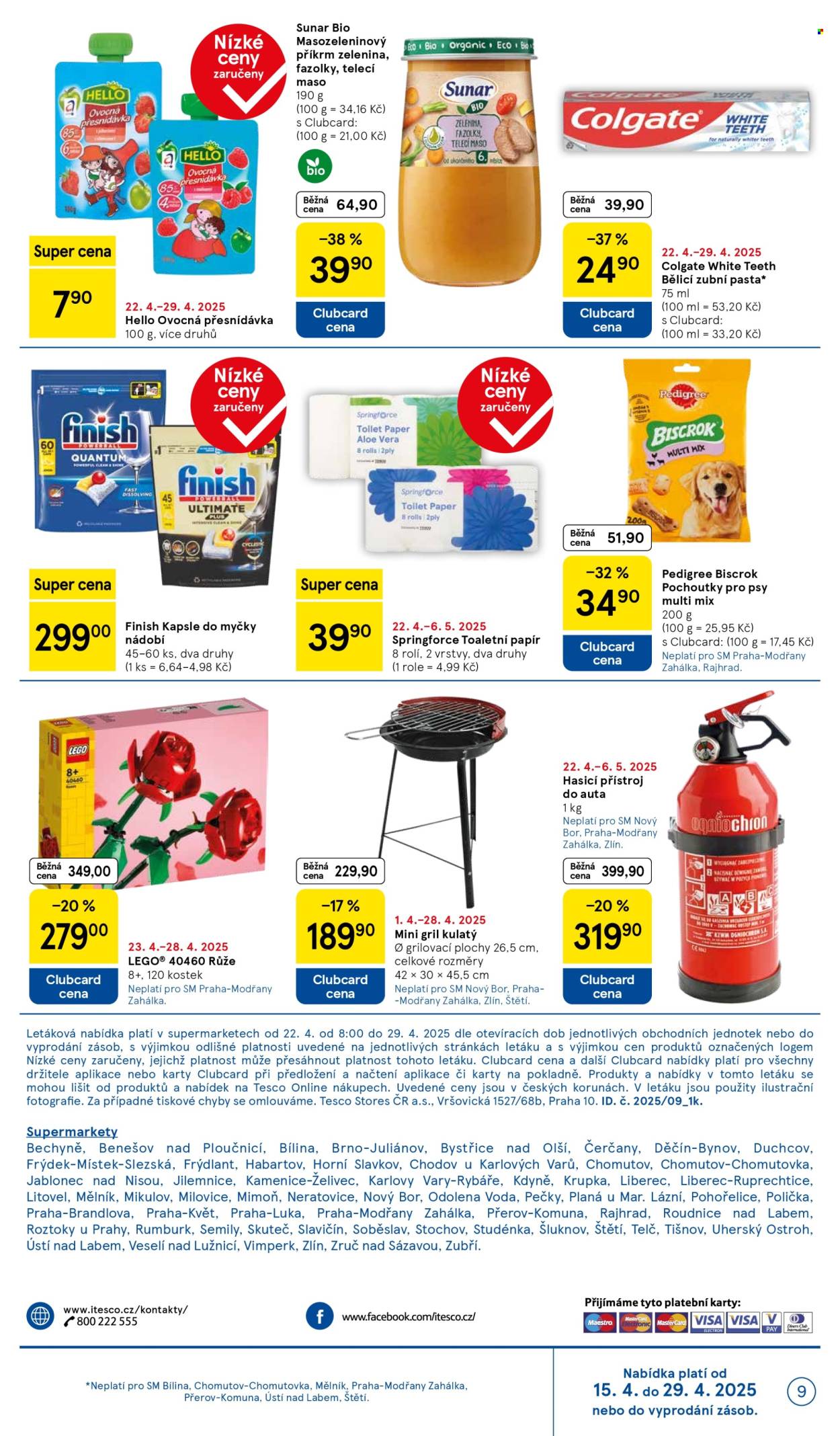 Leták TESCO supermarket - 22.4.2025 - 29.4.2025. Strana 9