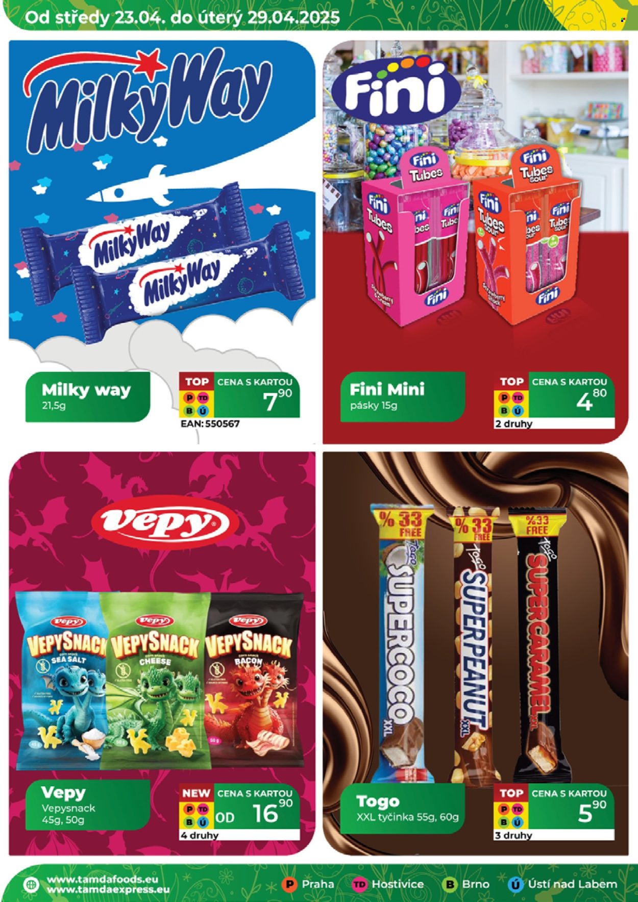 Leták Tamda Foods - 23.4.2025 - 29.4.2025. Strana 8