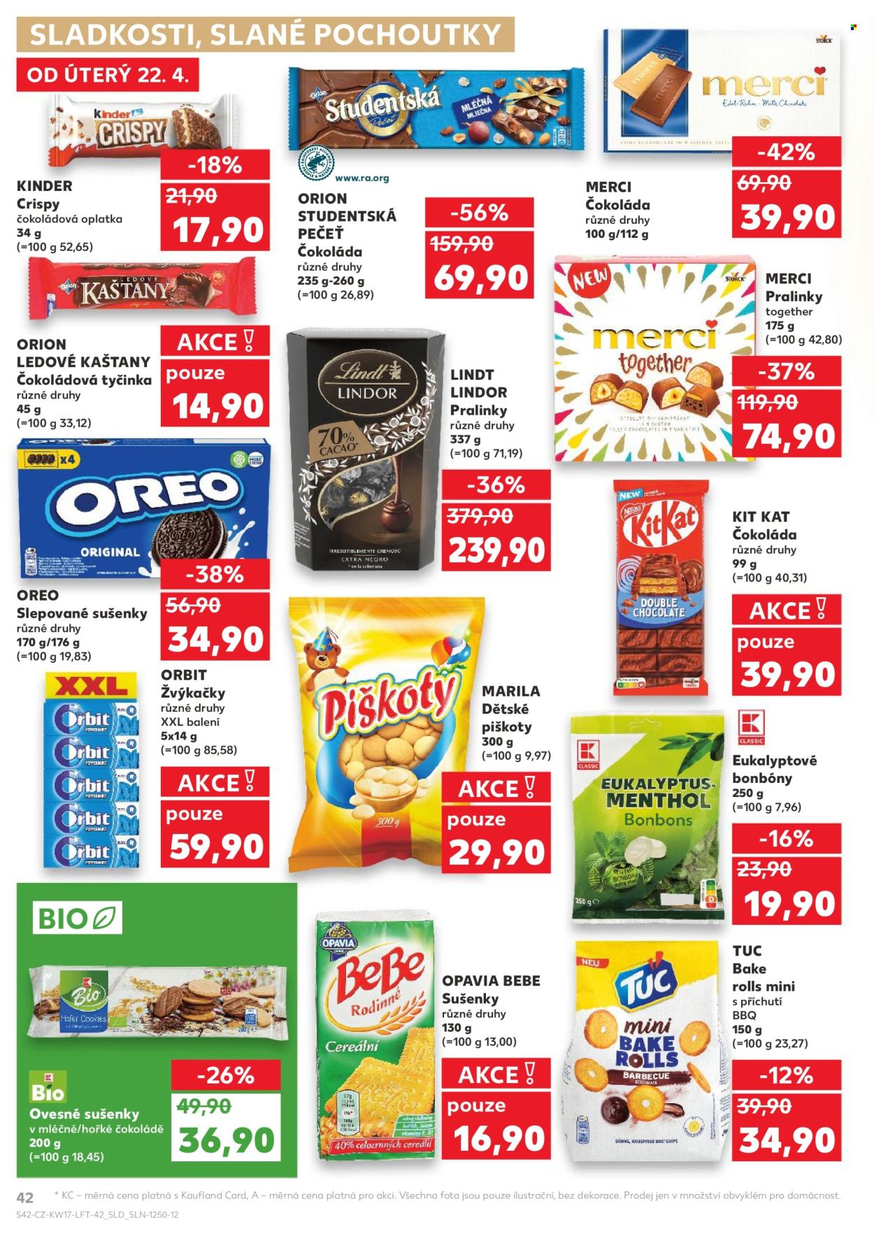Leták Kaufland - 22.4.2025 - 29.4.2025. Strana 42