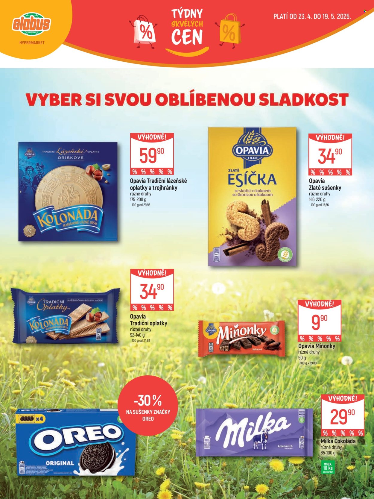 Leták Globus - 23.4.2025 - 19.5.2025. Strana 13