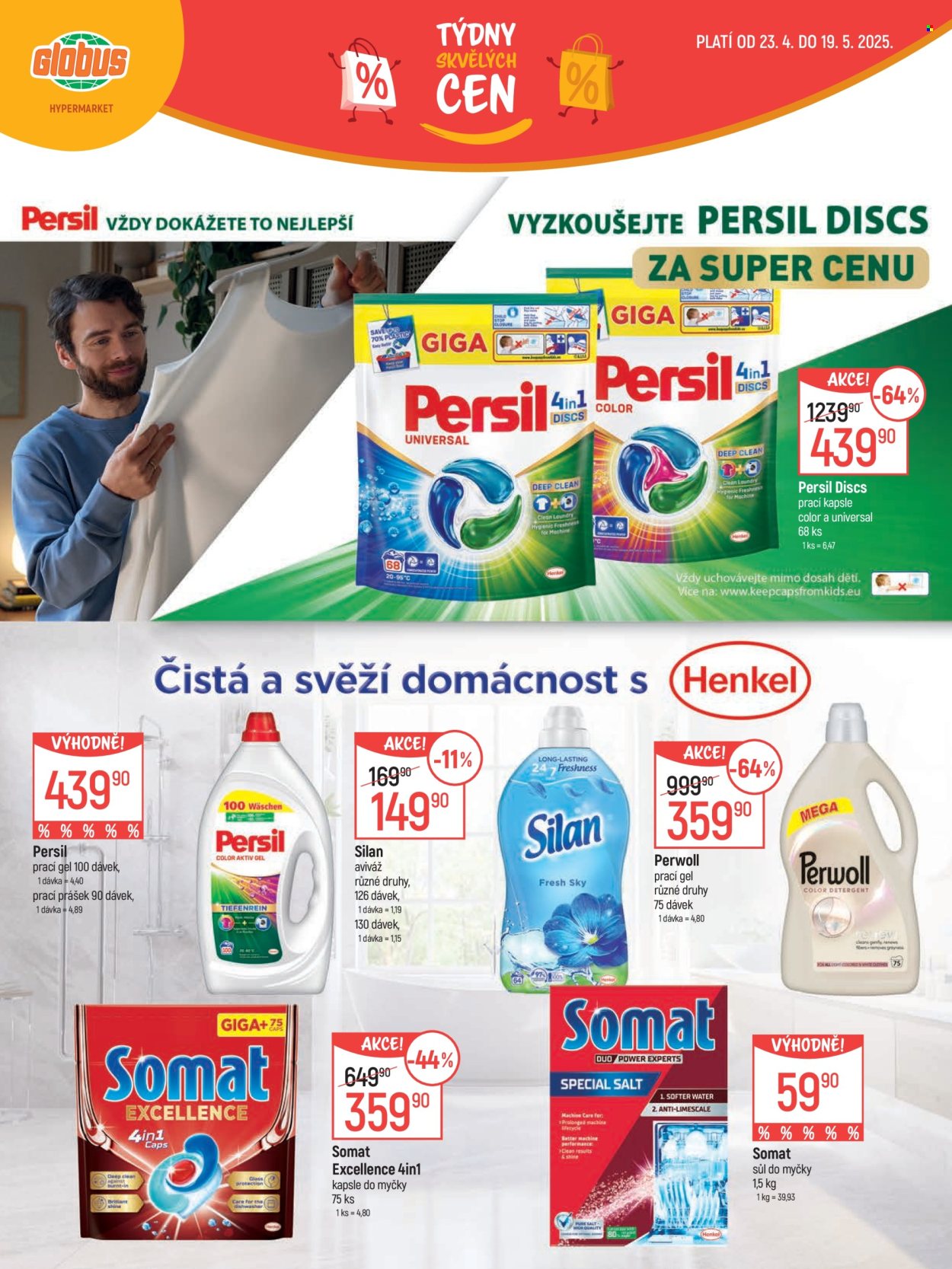 Leták Globus - 23.4.2025 - 19.5.2025. Strana 20