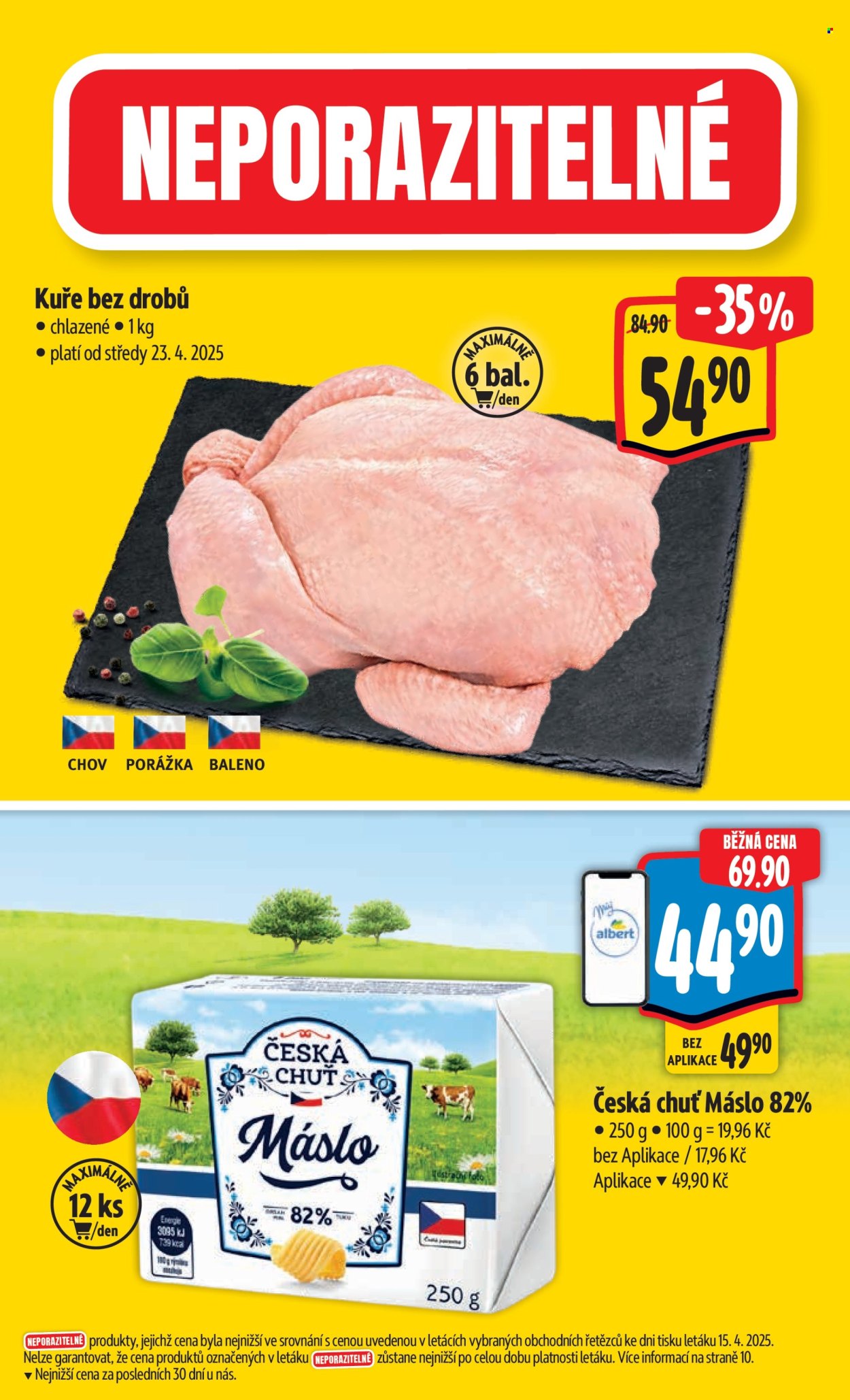 Leták Albert Hypermarket - 22.4.2025 - 27.4.2025. Strana 2