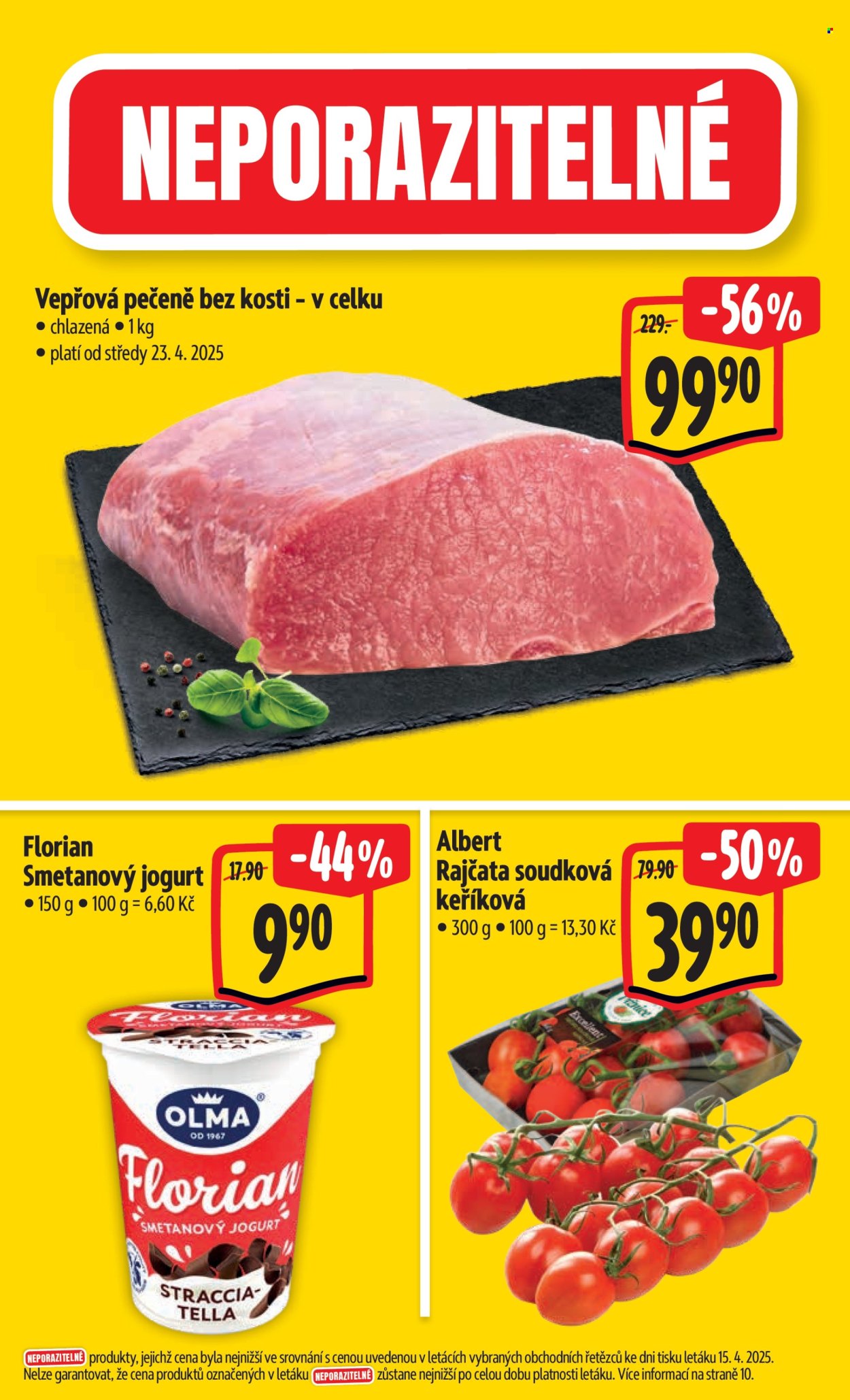 Leták Albert Hypermarket - 22.4.2025 - 27.4.2025. Strana 3