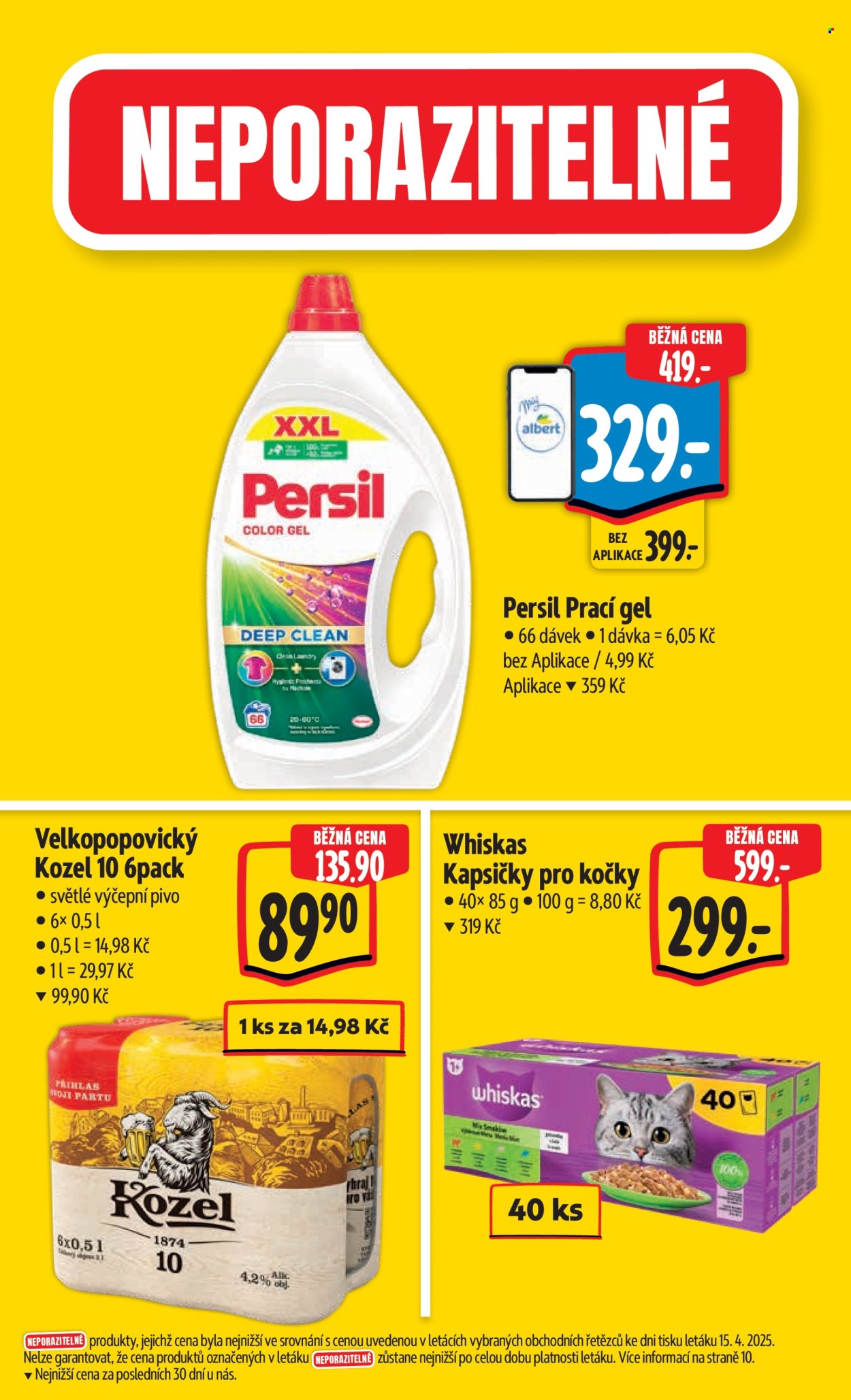 Leták Albert Hypermarket - 22.4.2025 - 27.4.2025. Strana 5