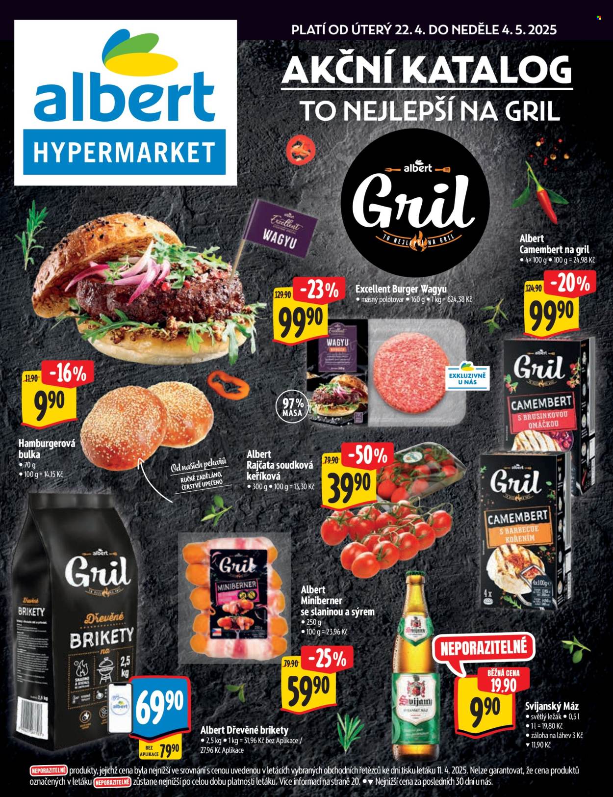 Leták Albert Hypermarket - 22.4.2025 - 4.5.2025. Strana 1