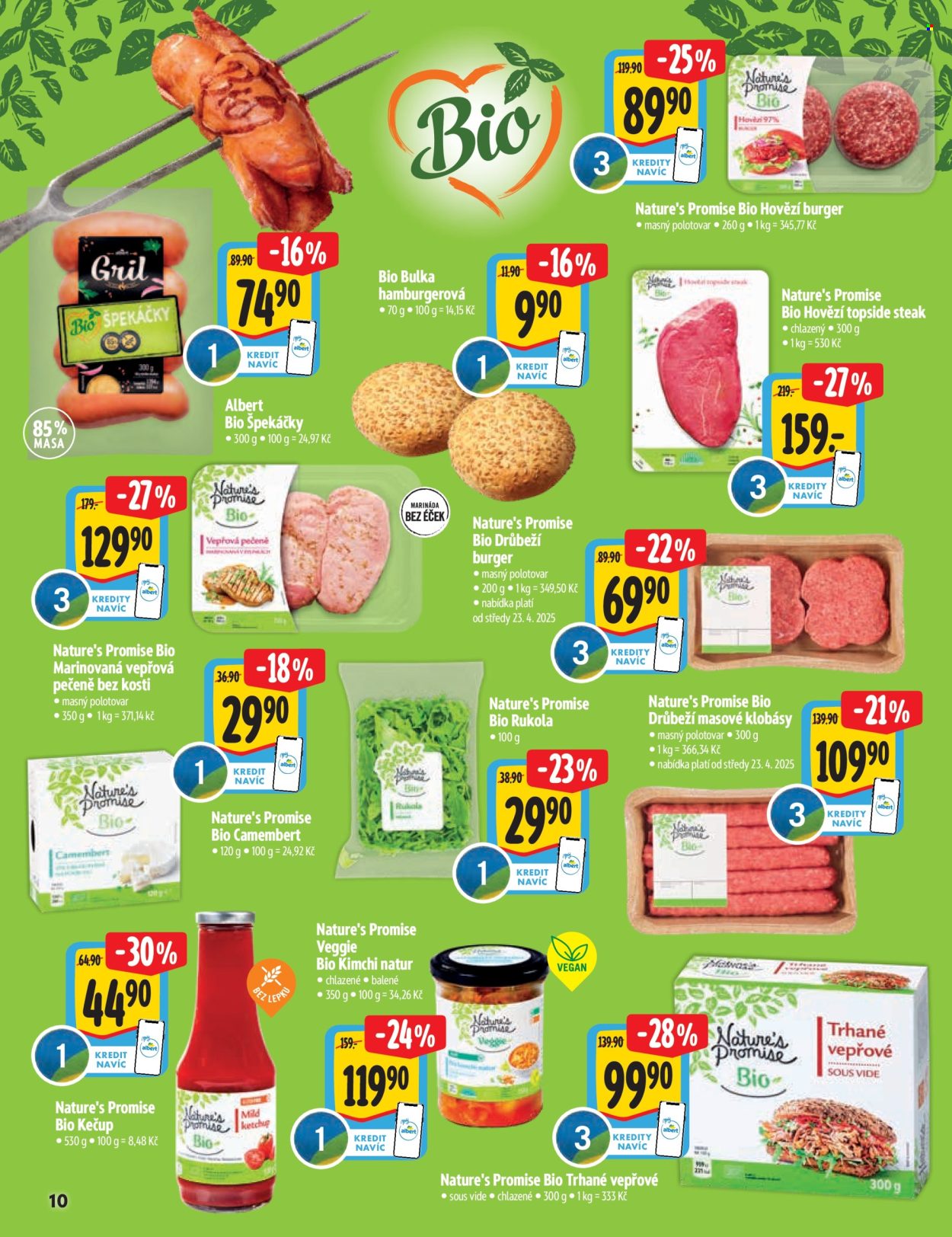 Leták Albert Hypermarket - 22.4.2025 - 4.5.2025. Strana 10