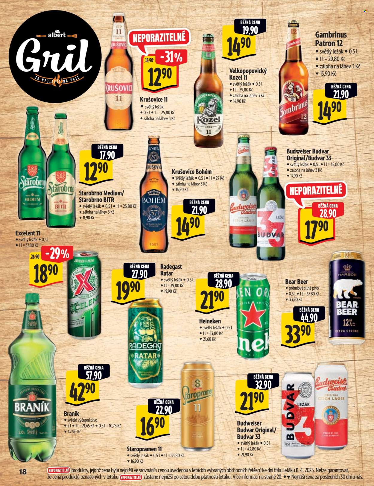 Leták Albert Hypermarket - 22.4.2025 - 4.5.2025. Strana 18
