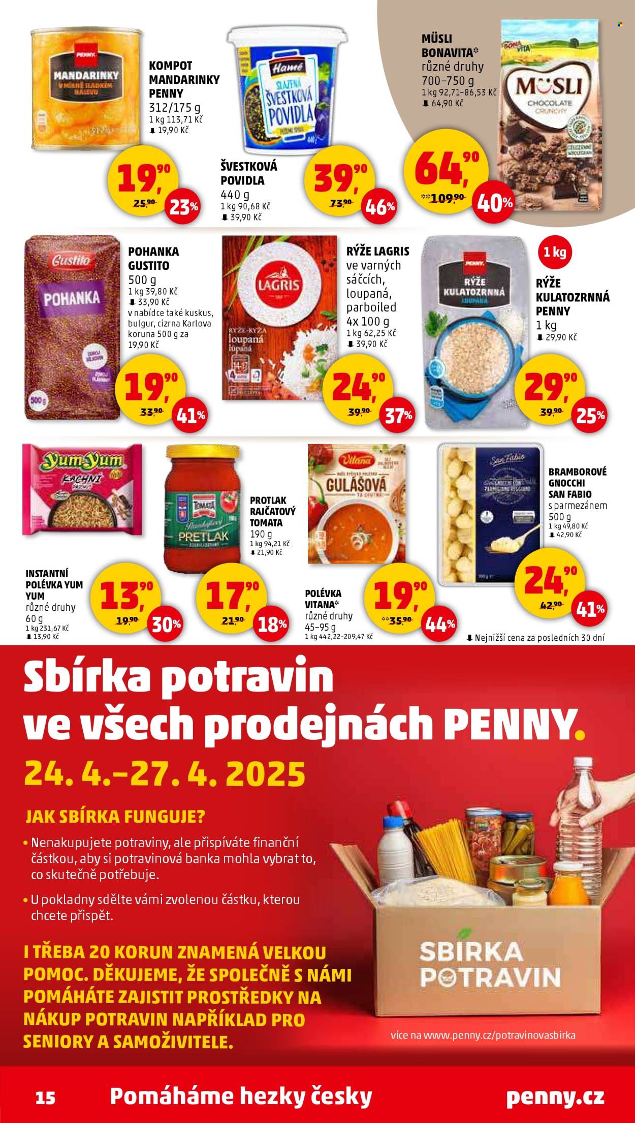 Leták PENNY - 24.4.2025 - 29.4.2025. Strana 15