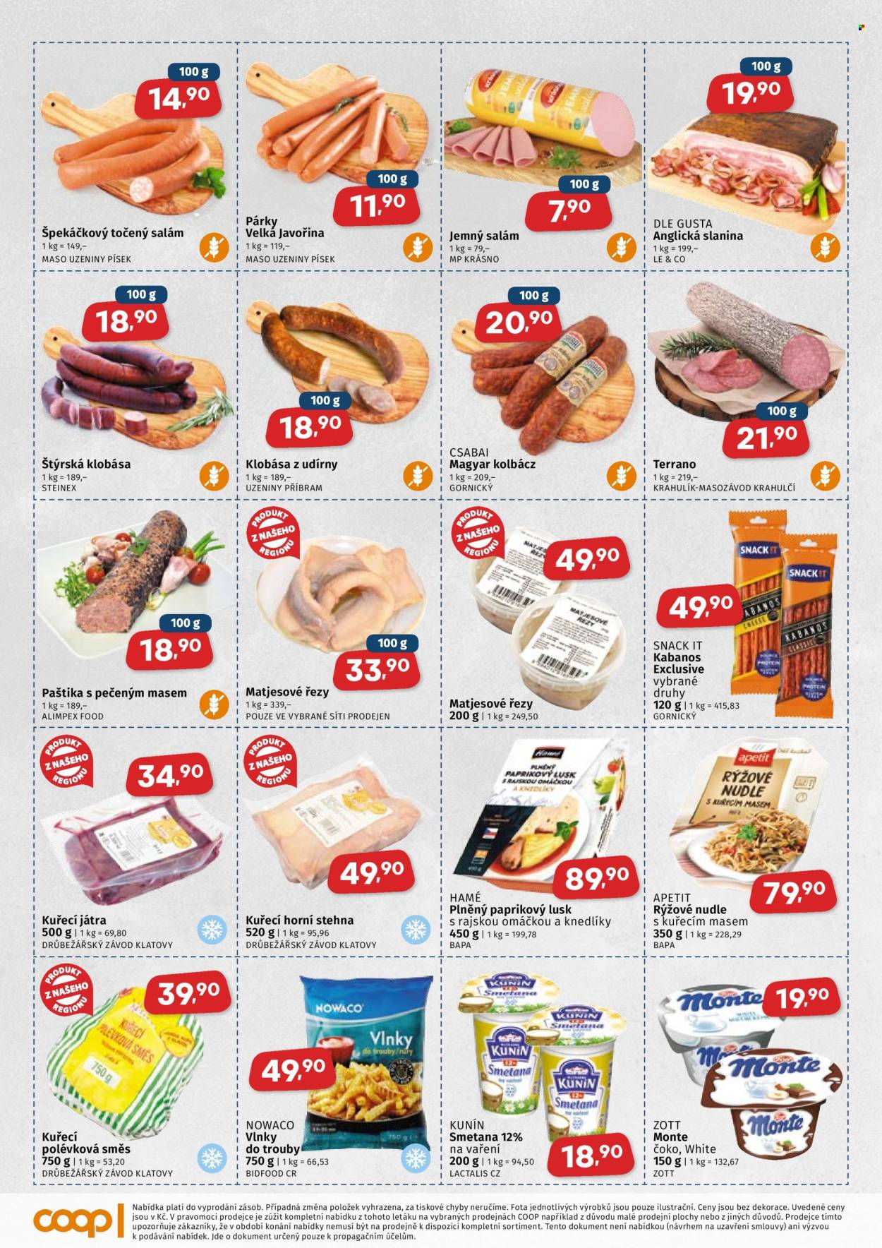 Leták coop JEDNOTA - 23.4.2025 - 6.5.2025. Strana 2