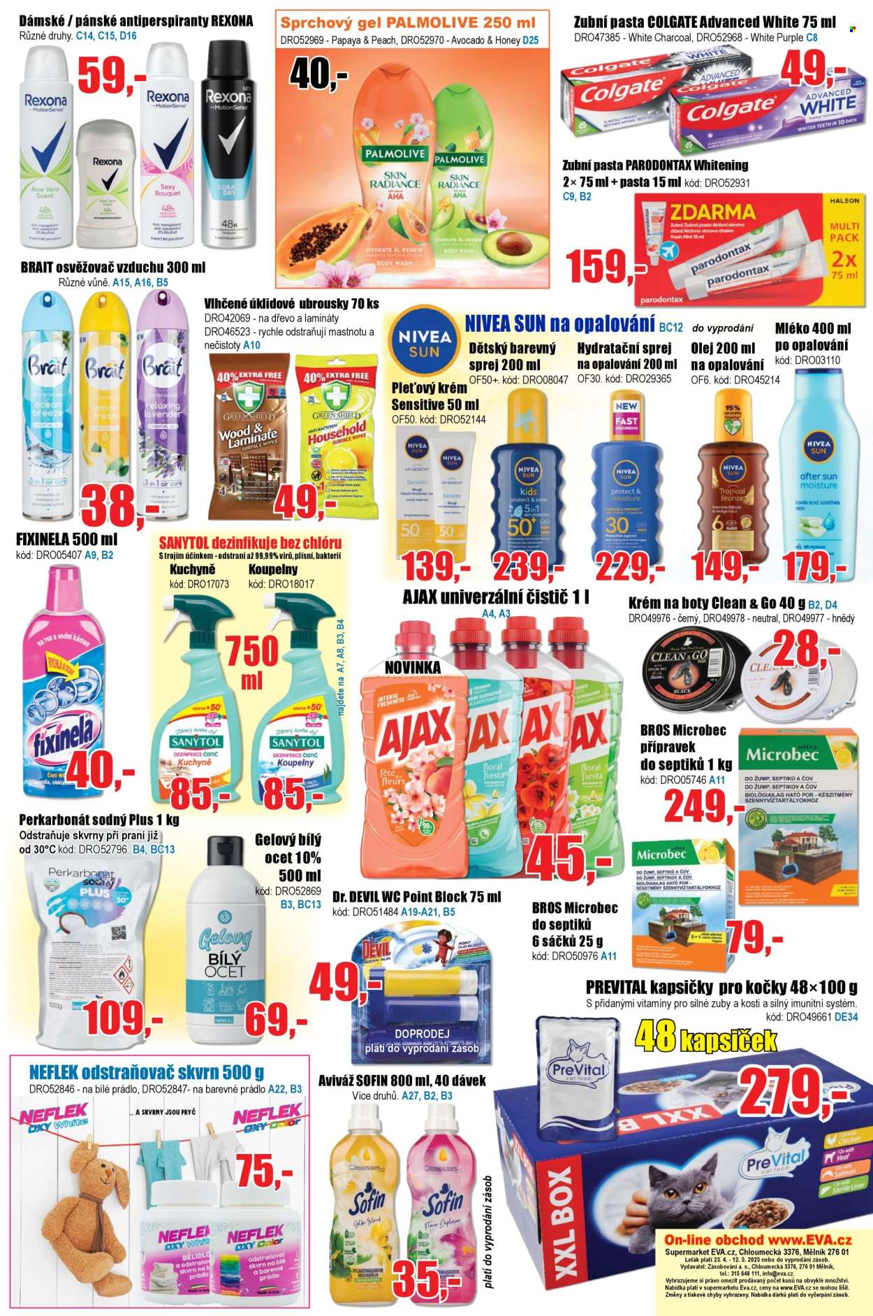 Leták EVA supermarket - 23.4.2025 - 12.5.2025. Strana 6