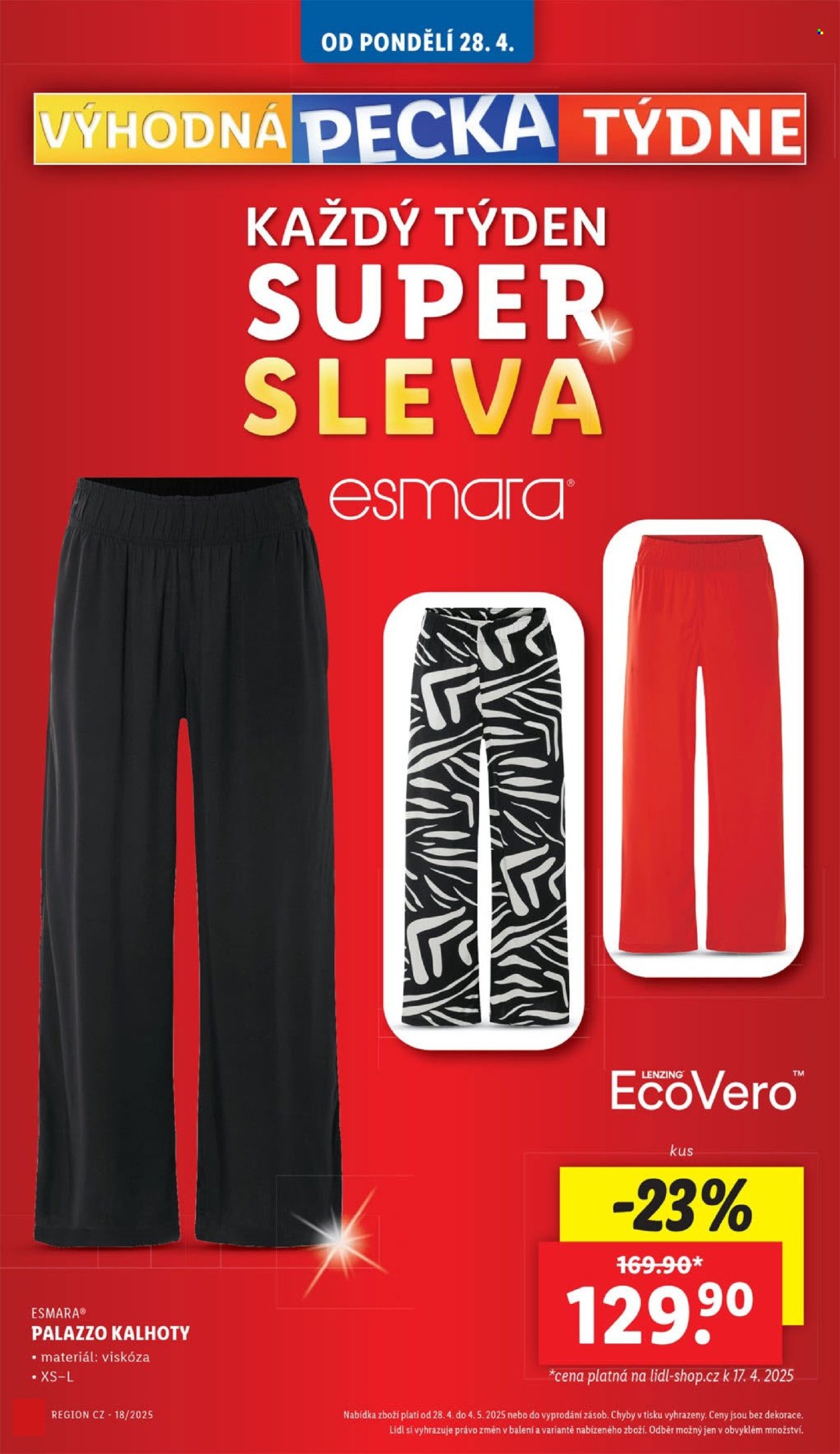 Leták Lidl - 28.4.2025 - 4.5.2025. Strana 6