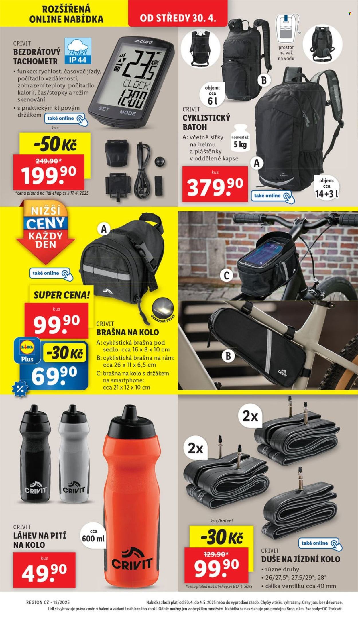 Leták Lidl - 28.4.2025 - 4.5.2025. Strana 18