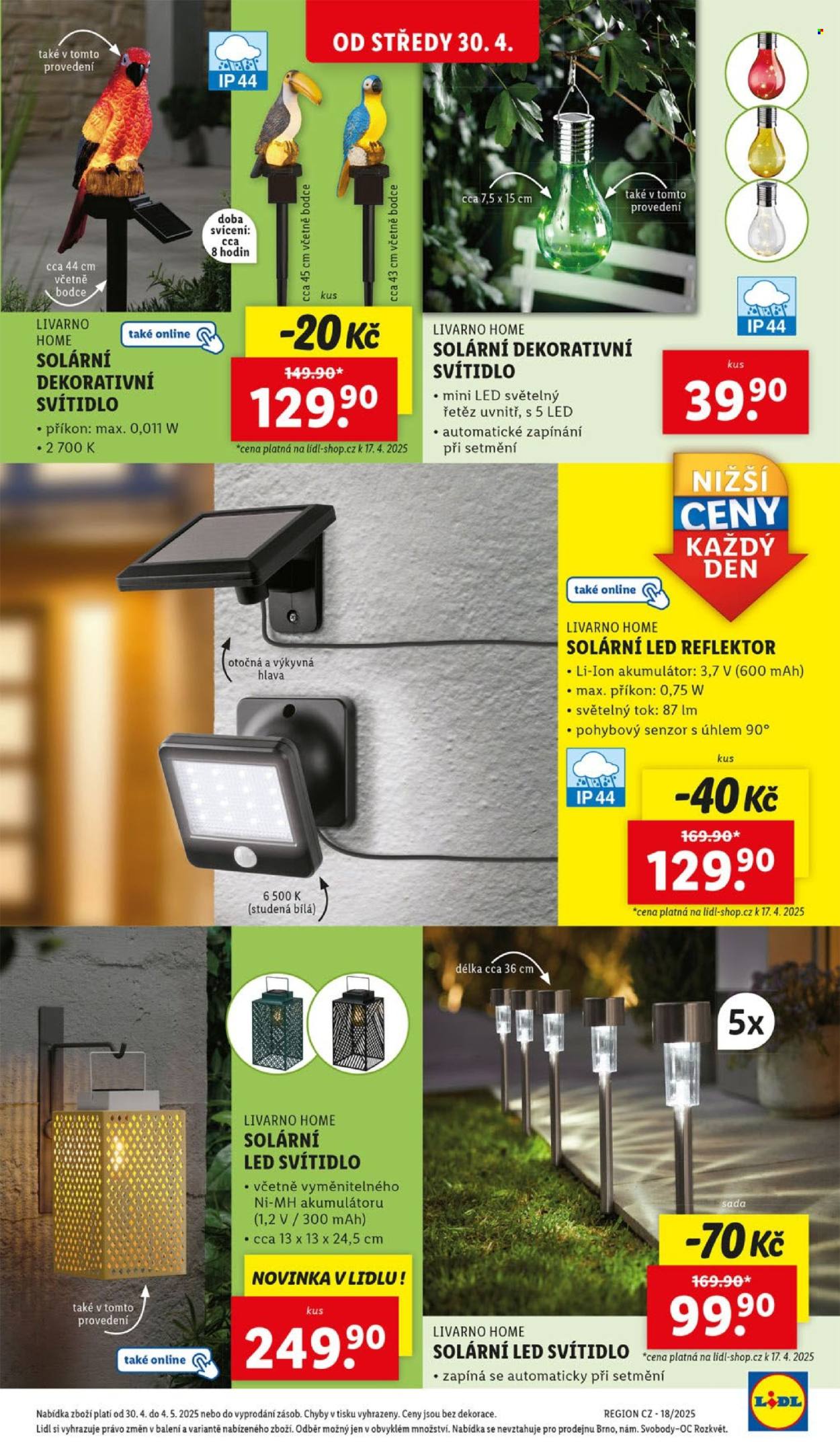 Leták Lidl - 28.4.2025 - 4.5.2025. Strana 21