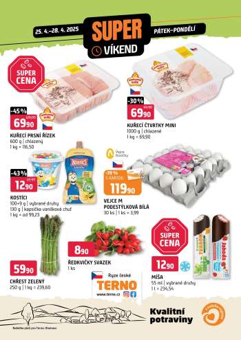 Leták coop TERNO - 25.4.2025 - 28.4.2025.