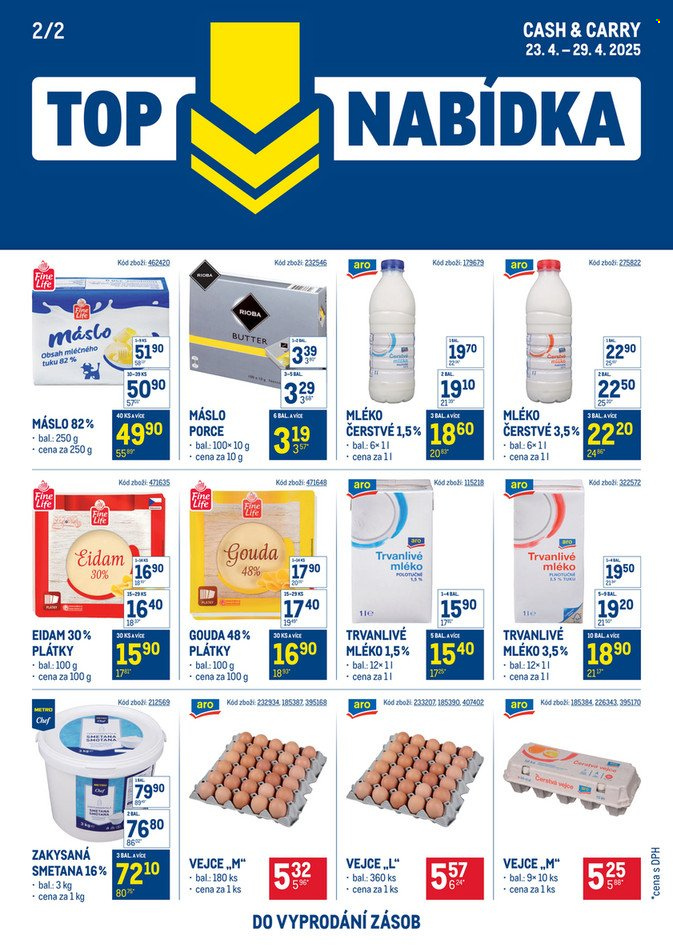 Leták MAKRO - 23.4.2025 - 29.4.2025. Strana 1