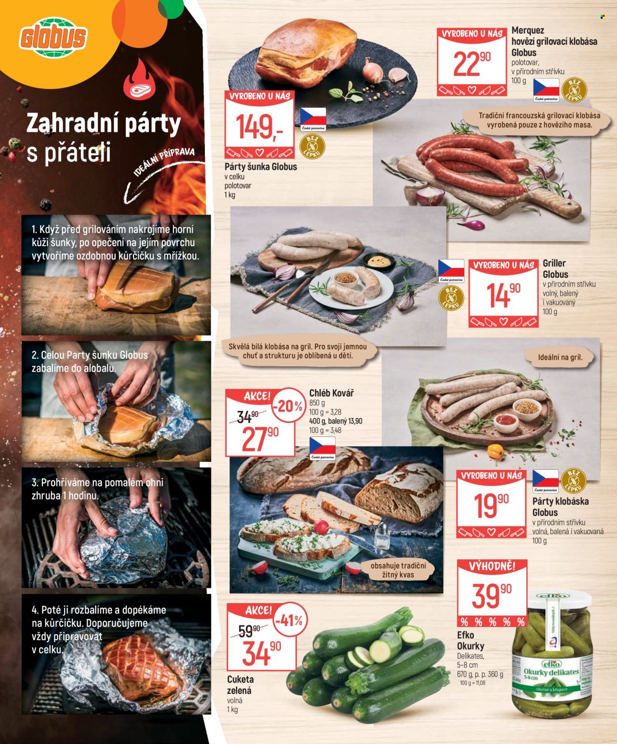 Leták Globus - 30.4.2025 - 26.5.2025. Strana 4