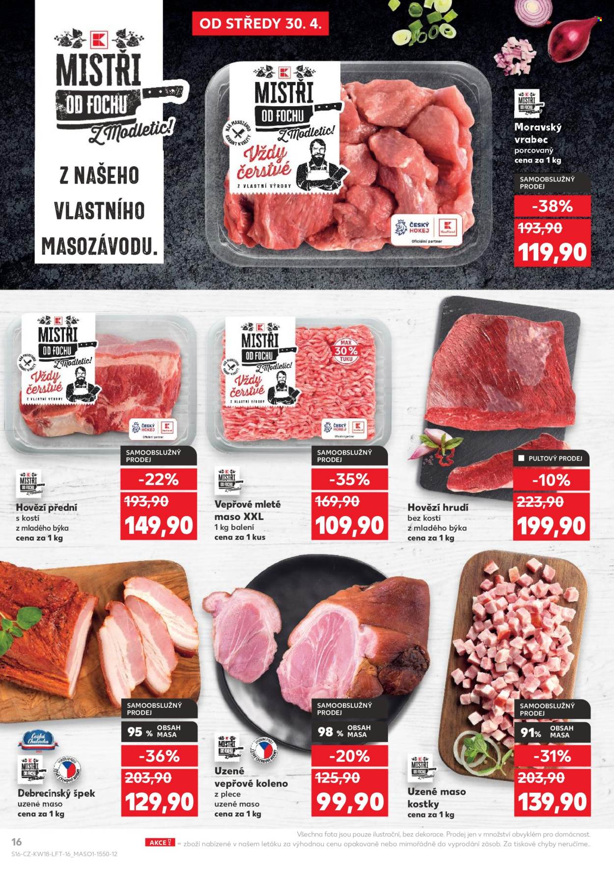 Leták Kaufland - 30.4.2025 - 6.5.2025. Strana 16
