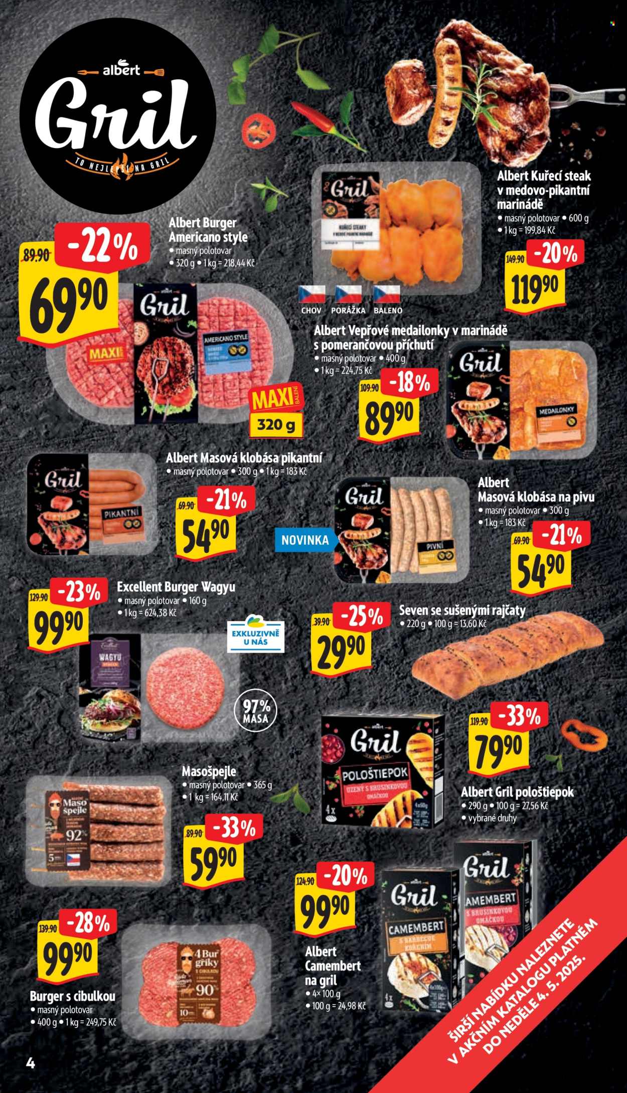 Leták Albert Supermarket - 28.4.2025 - 4.5.2025. Strana 9