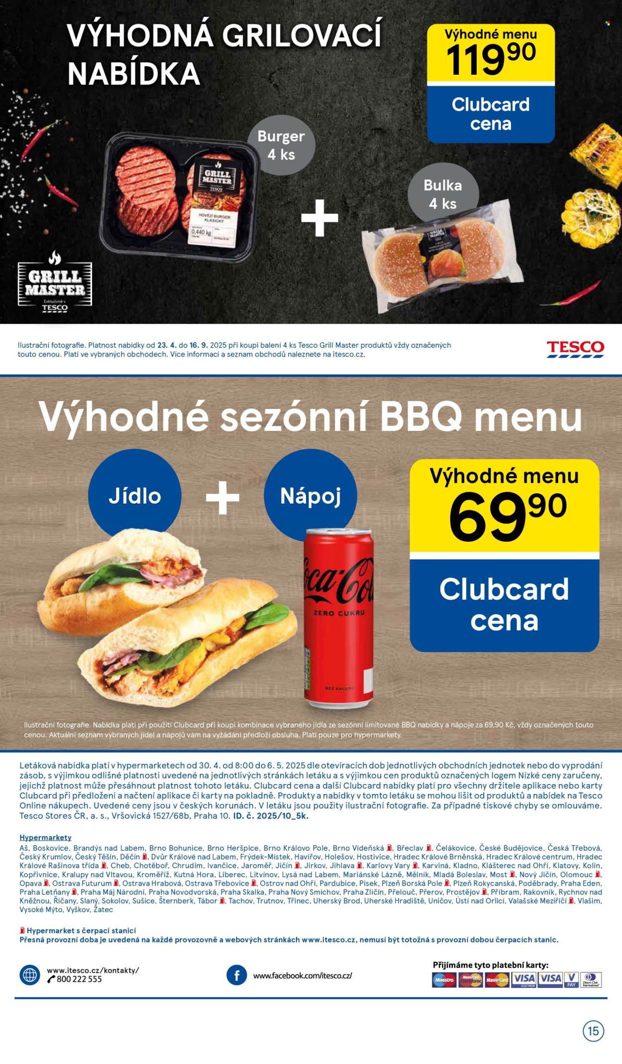 Leták TESCO - 30.4.2025 - 6.5.2025. Strana 15