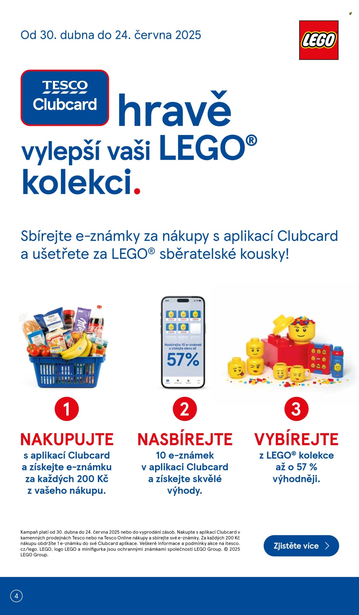 Leták TESCO supermarket - 30.4.2025 - 6.5.2025. Strana 4