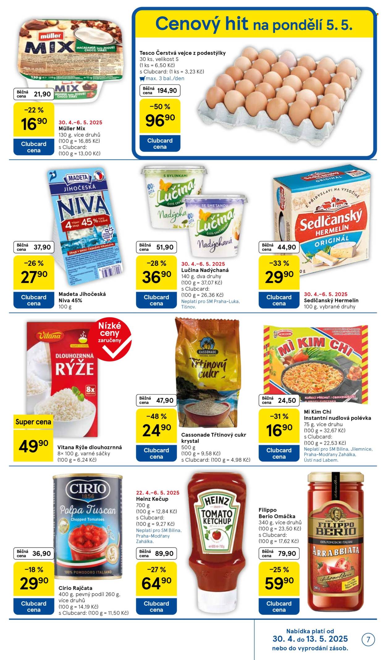 Leták TESCO supermarket - 30.4.2025 - 6.5.2025. Strana 7