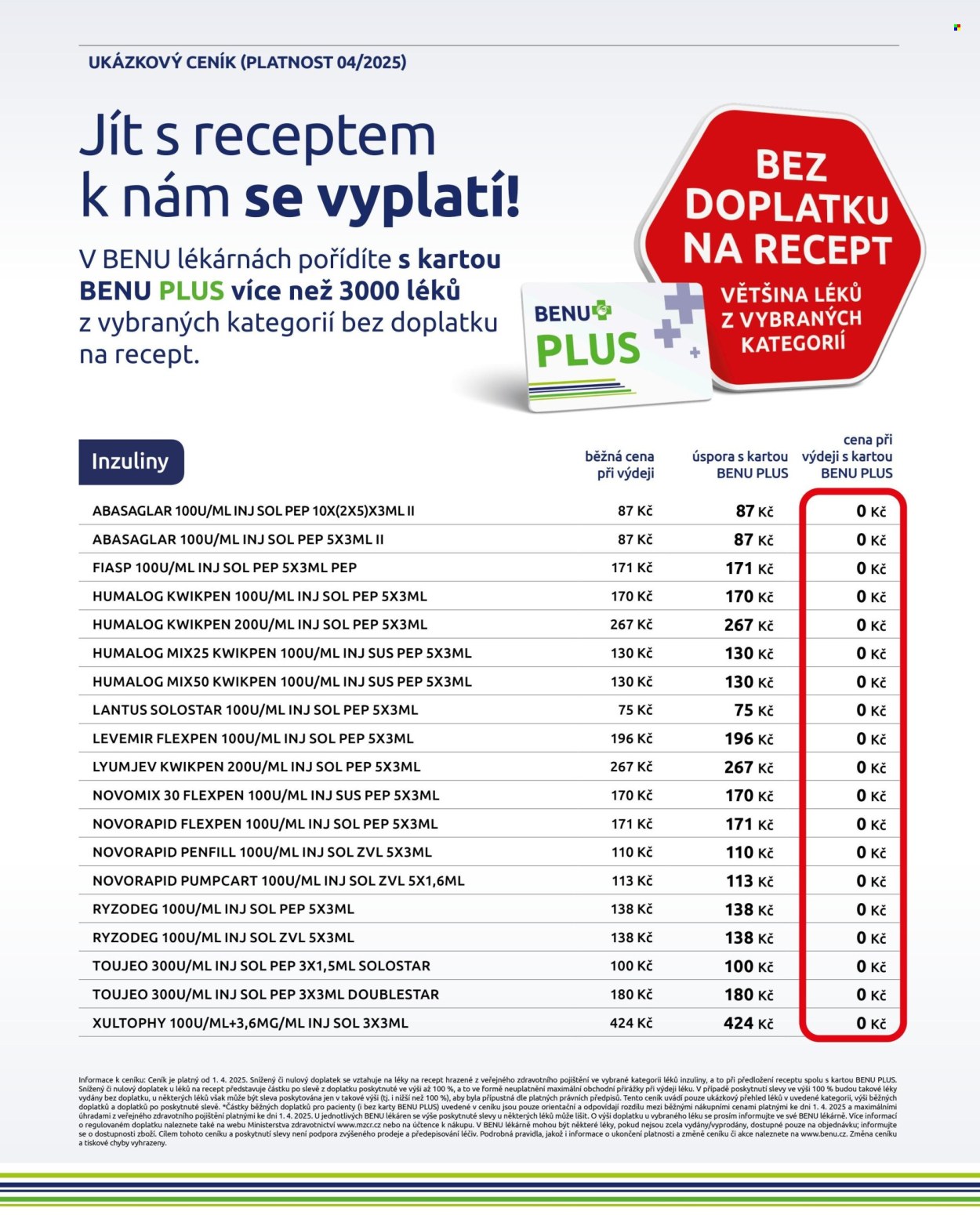 Leták BENU Lékárna - 1.5.2025 - 31.5.2025. Strana 15