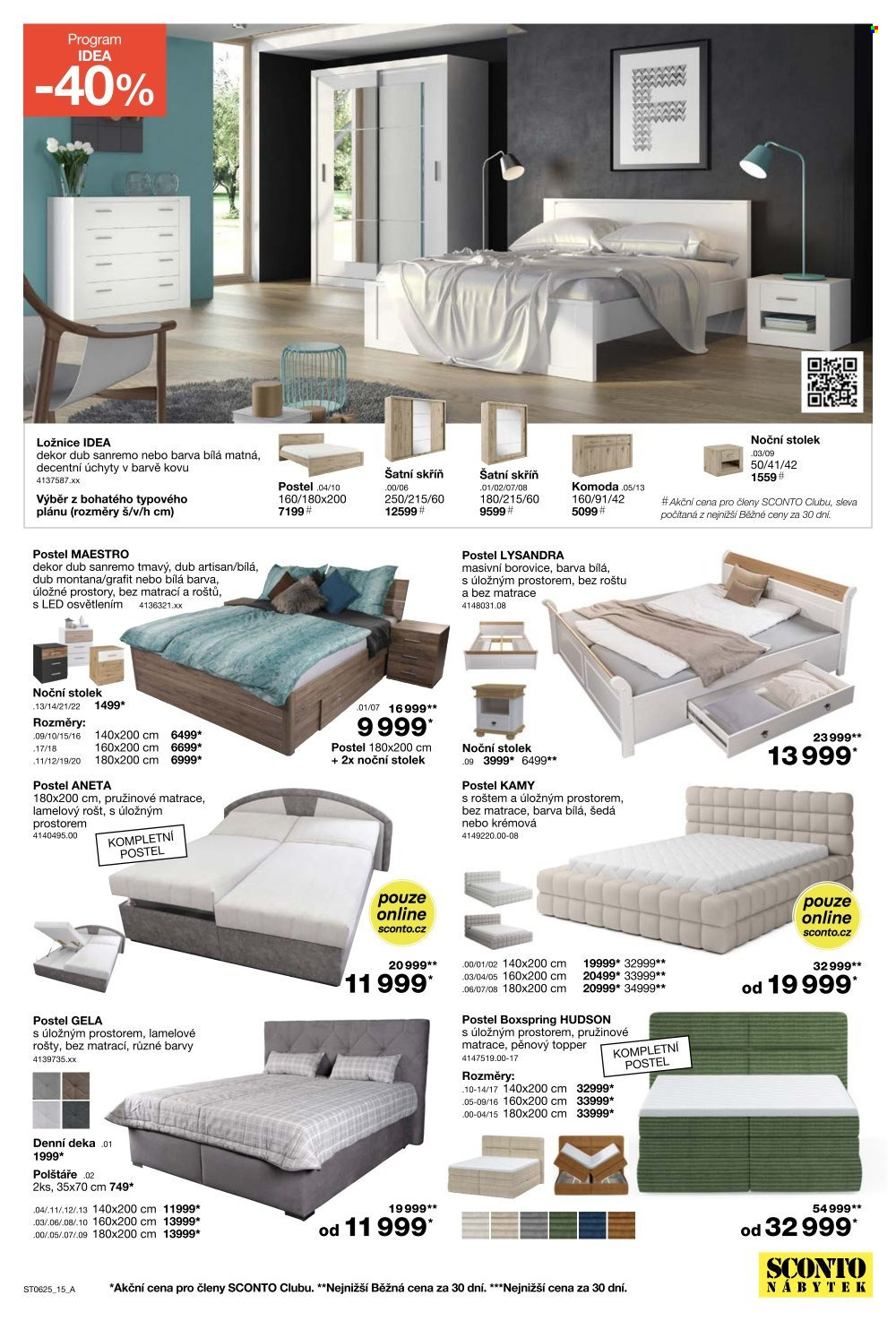 Leták SCONTO NÁBYTEK - 30.4.2025 - 13.5.2025. Strana 15
