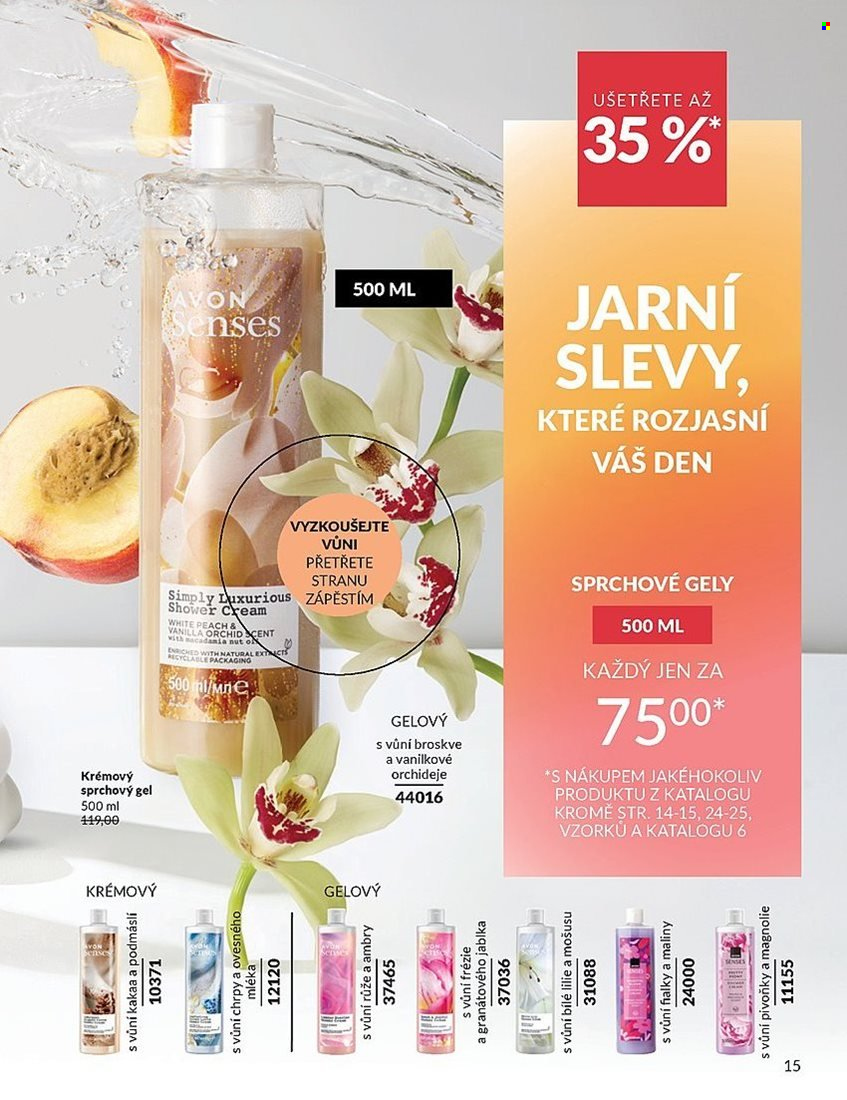 Leták AVON - 1.5.2025 - 31.5.2025. Strana 15
