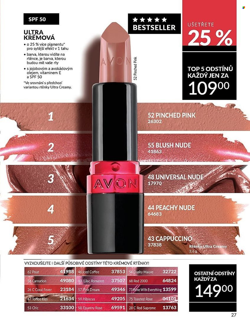 Leták AVON - 1.5.2025 - 31.5.2025. Strana 27