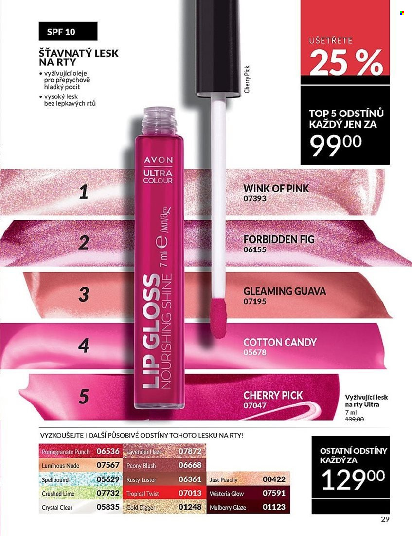 Leták AVON - 1.5.2025 - 31.5.2025. Strana 29
