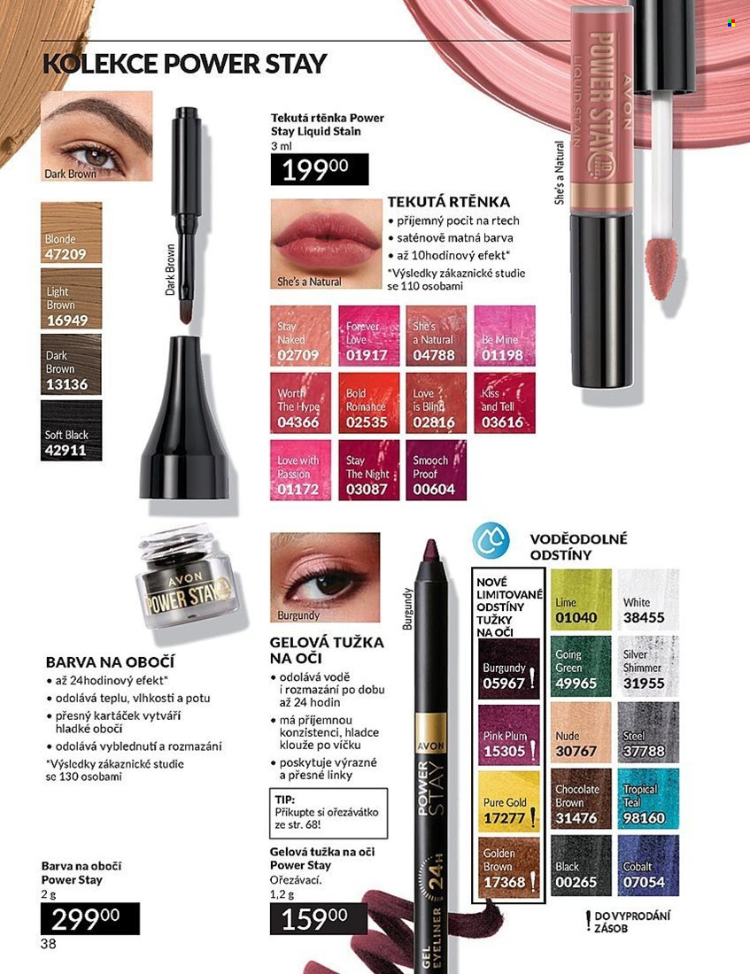 Leták AVON - 1.5.2025 - 31.5.2025. Strana 38