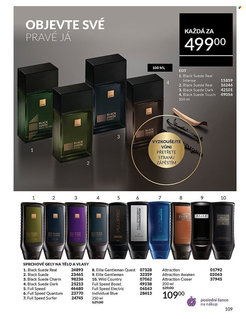 Leták AVON - 1.5.2025 - 31.5.2025. Strana 109