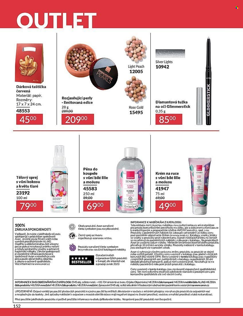 Leták AVON - 1.5.2025 - 31.5.2025. Strana 152