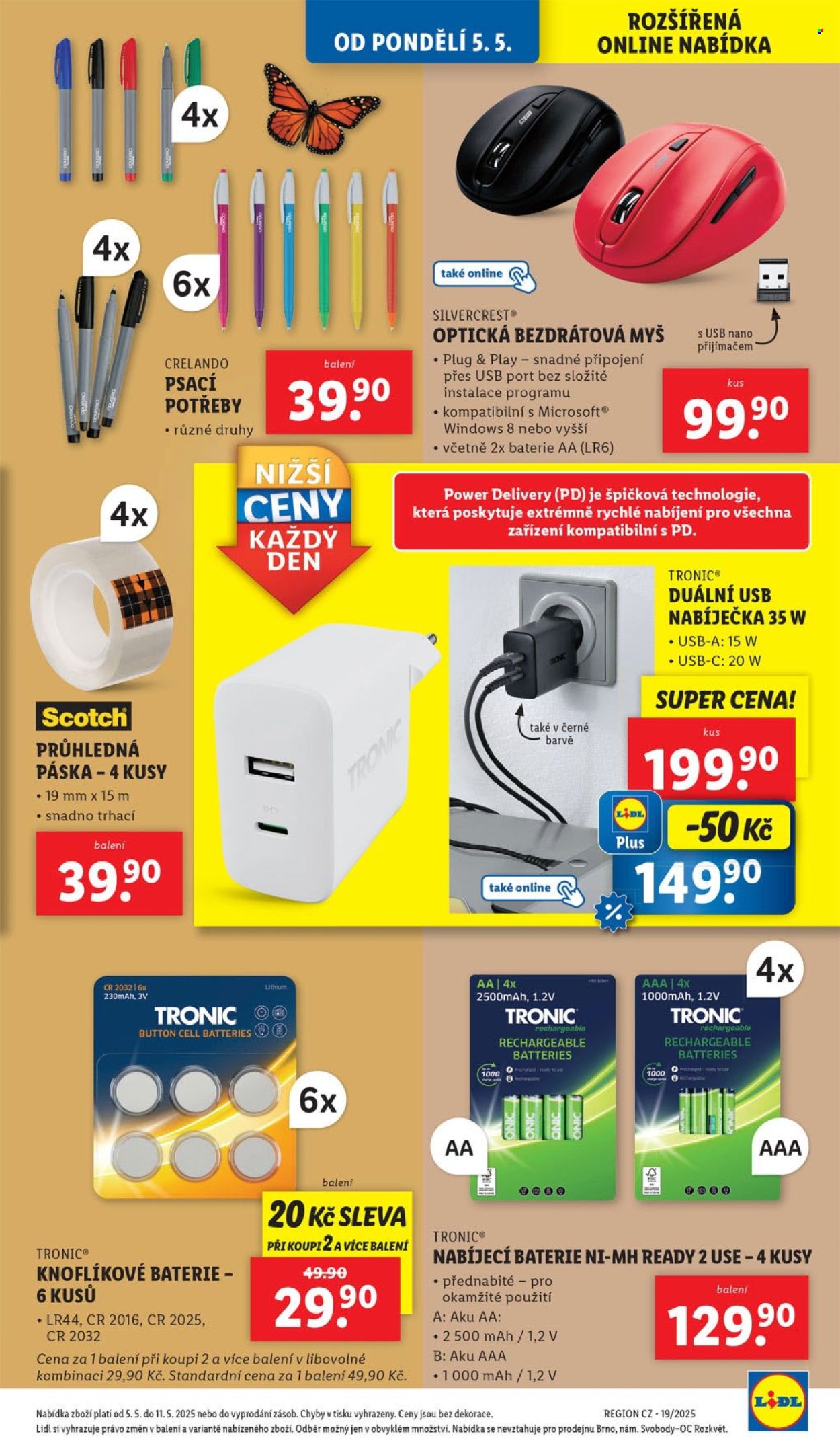 Leták Lidl - 5.5.2025 - 11.5.2025. Strana 43