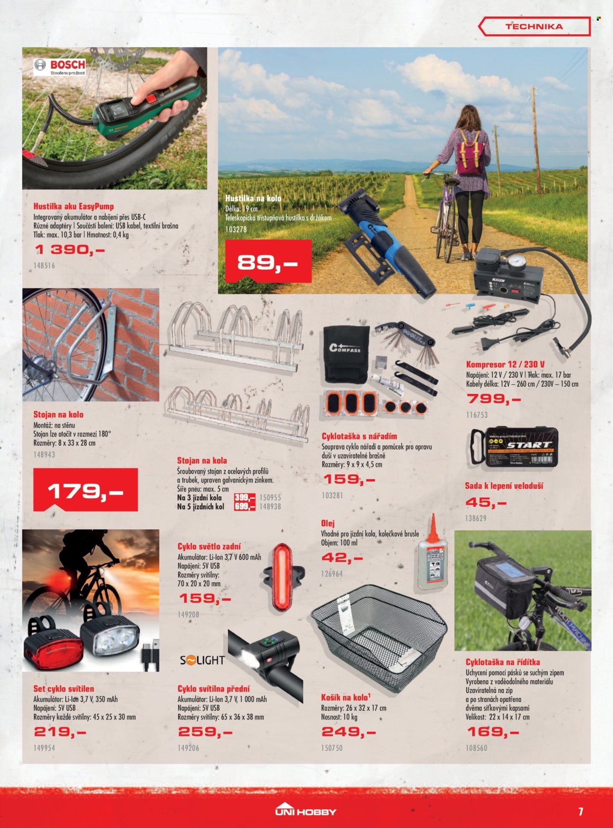 Leták UNI HOBBY - 1.5.2025 - 26.5.2025. Strana 7