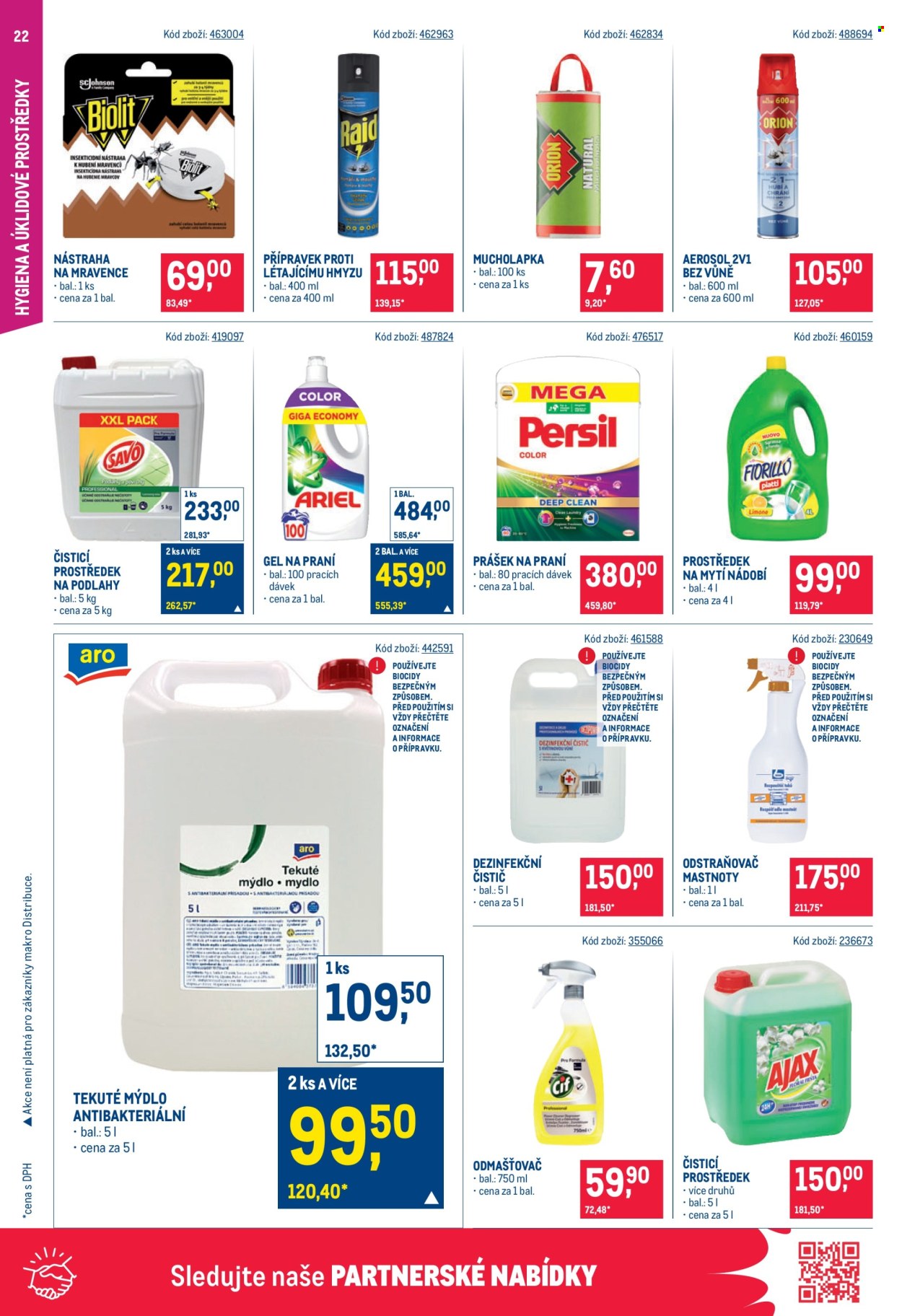 Leták MAKRO - 7.5.2025 - 20.5.2025. Strana 22