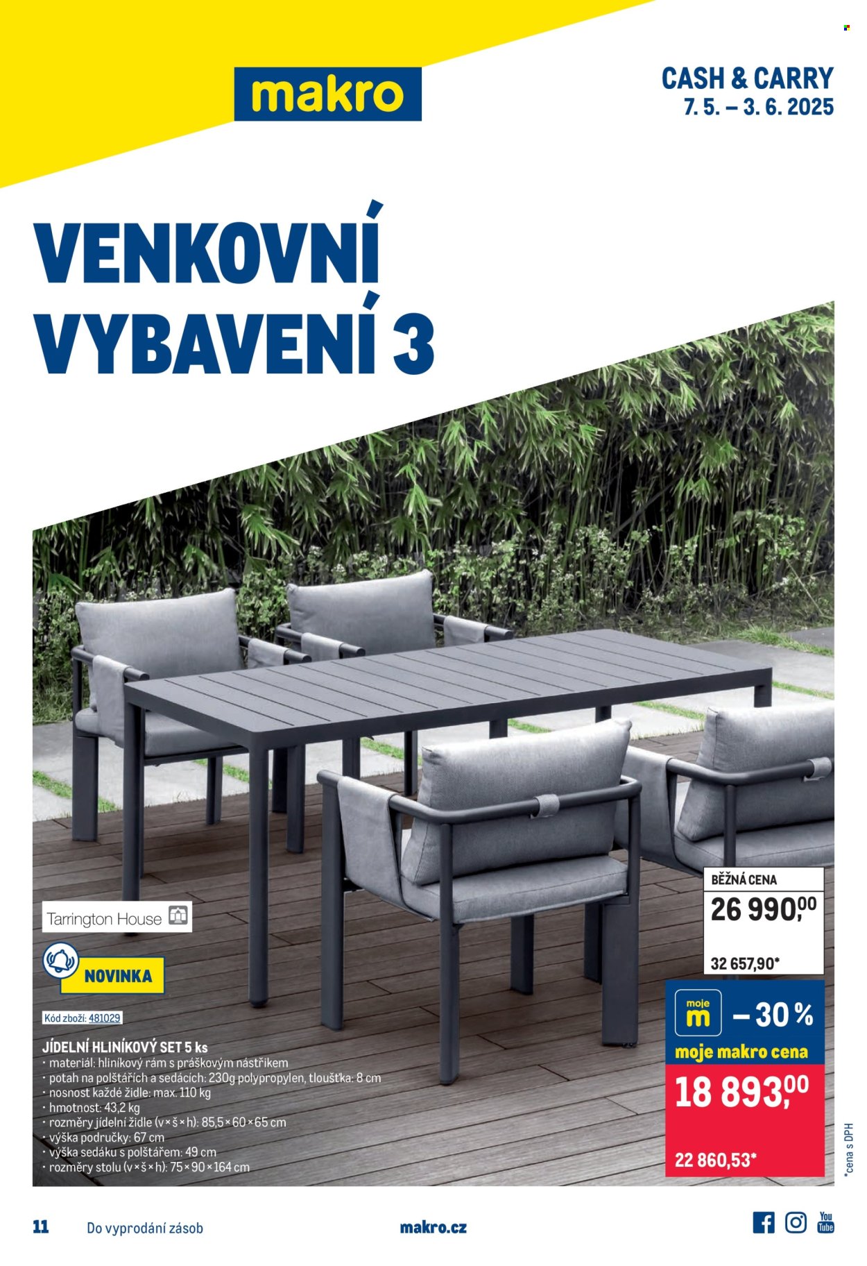 Leták MAKRO - 7.5.2025 - 3.6.2025. Strana 1