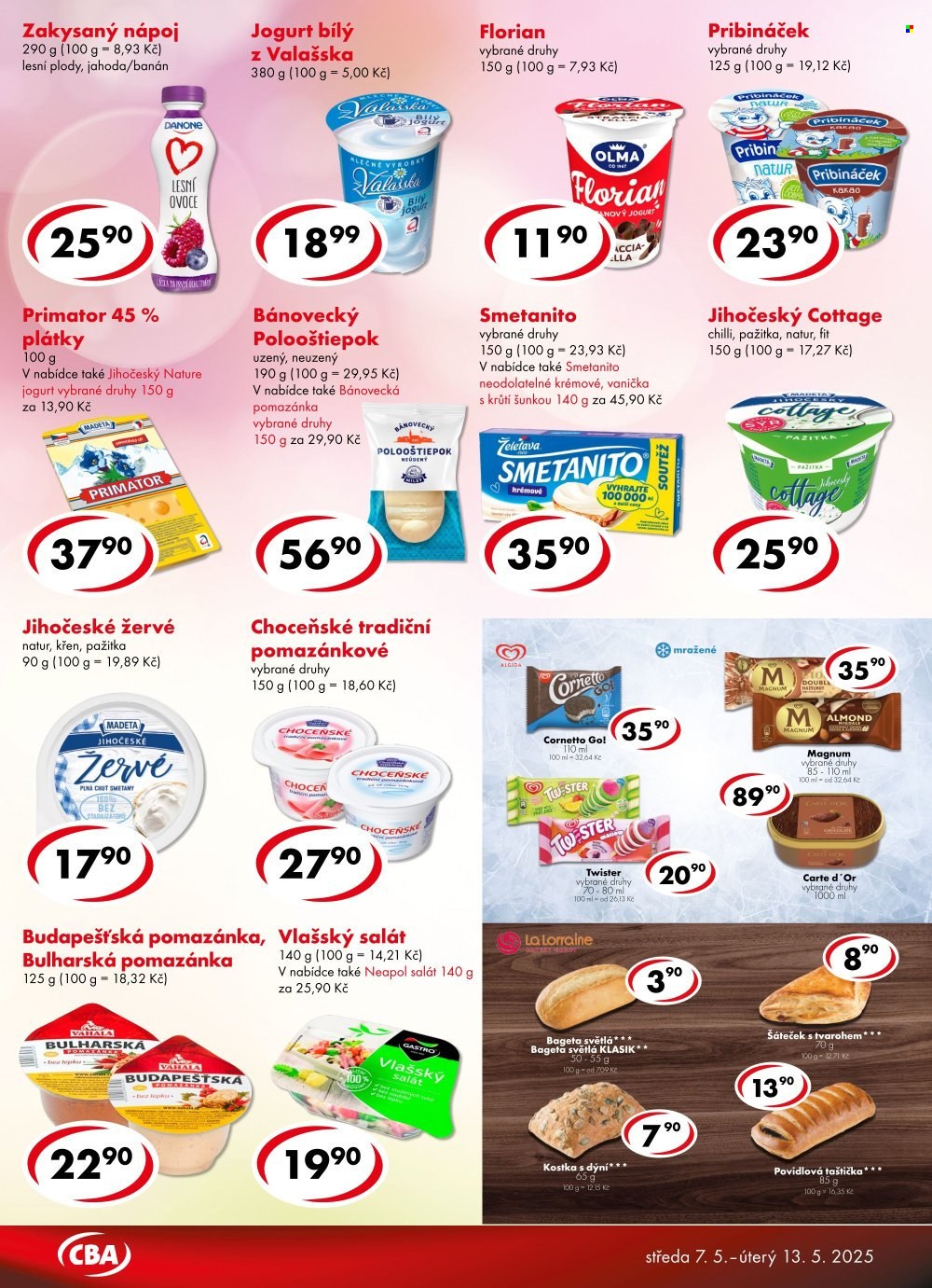Leták CBA Premium - 7.5.2025 - 13.5.2025. Strana 2