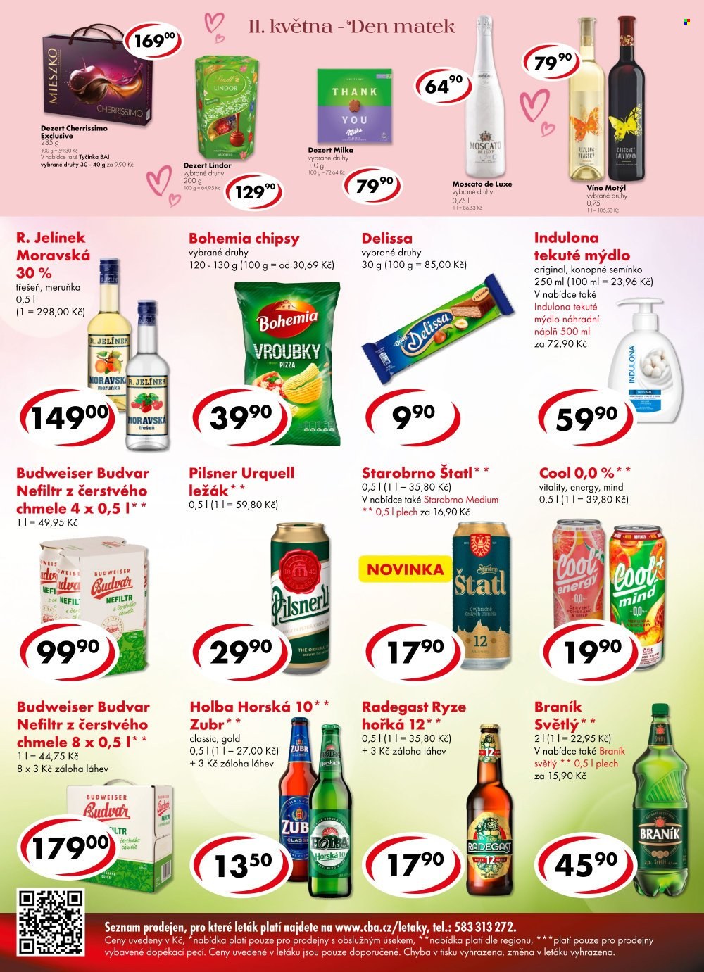Leták CBA Premium - 7.5.2025 - 13.5.2025. Strana 4