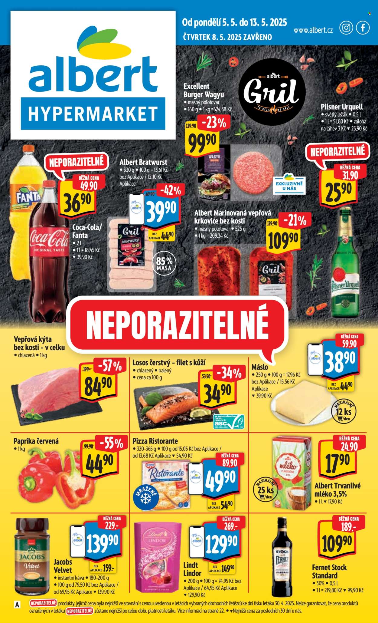 Leták Albert Hypermarket - 5.5.2025 - 13.5.2025. Strana 1