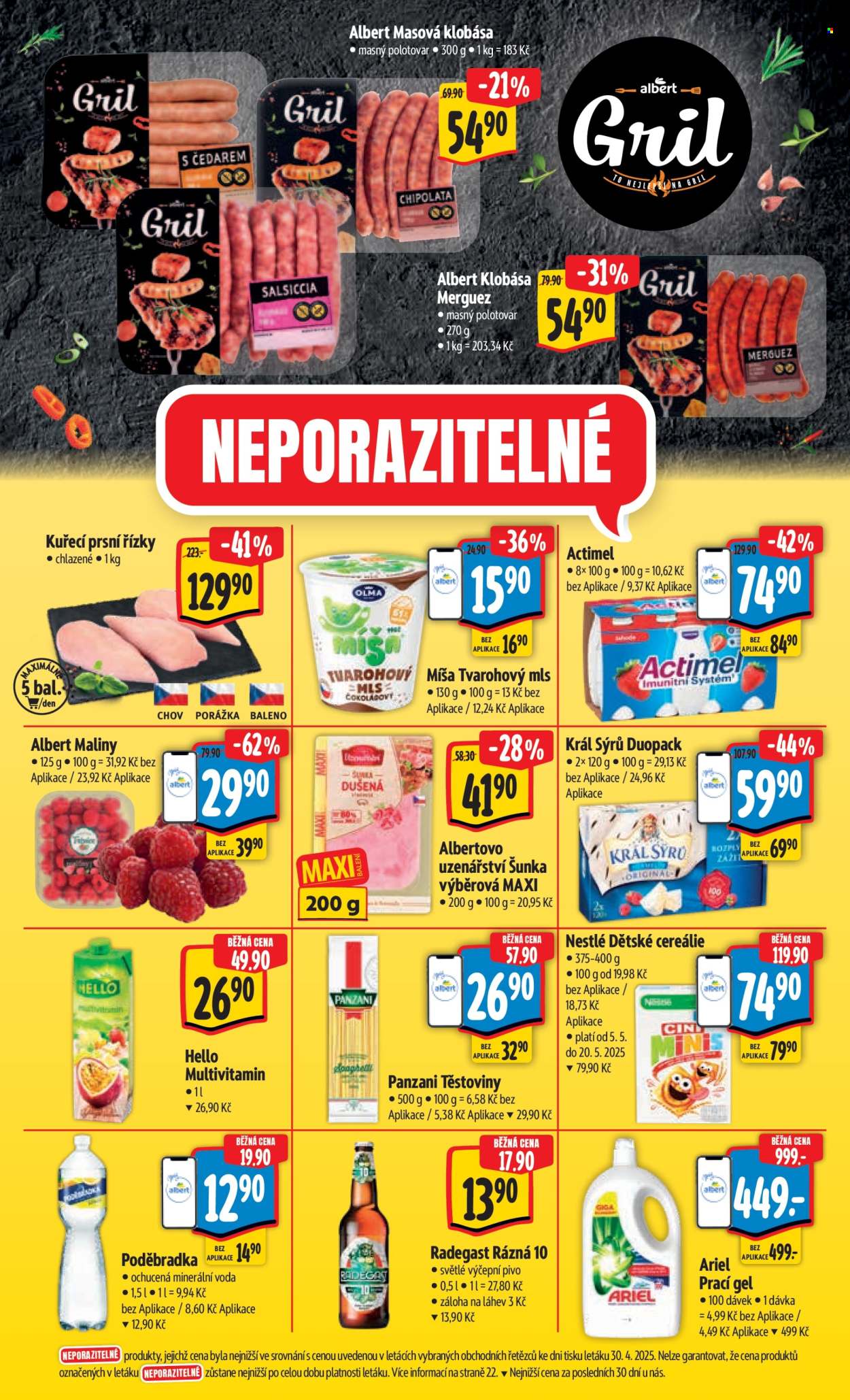 Leták Albert Hypermarket - 5.5.2025 - 13.5.2025. Strana 47