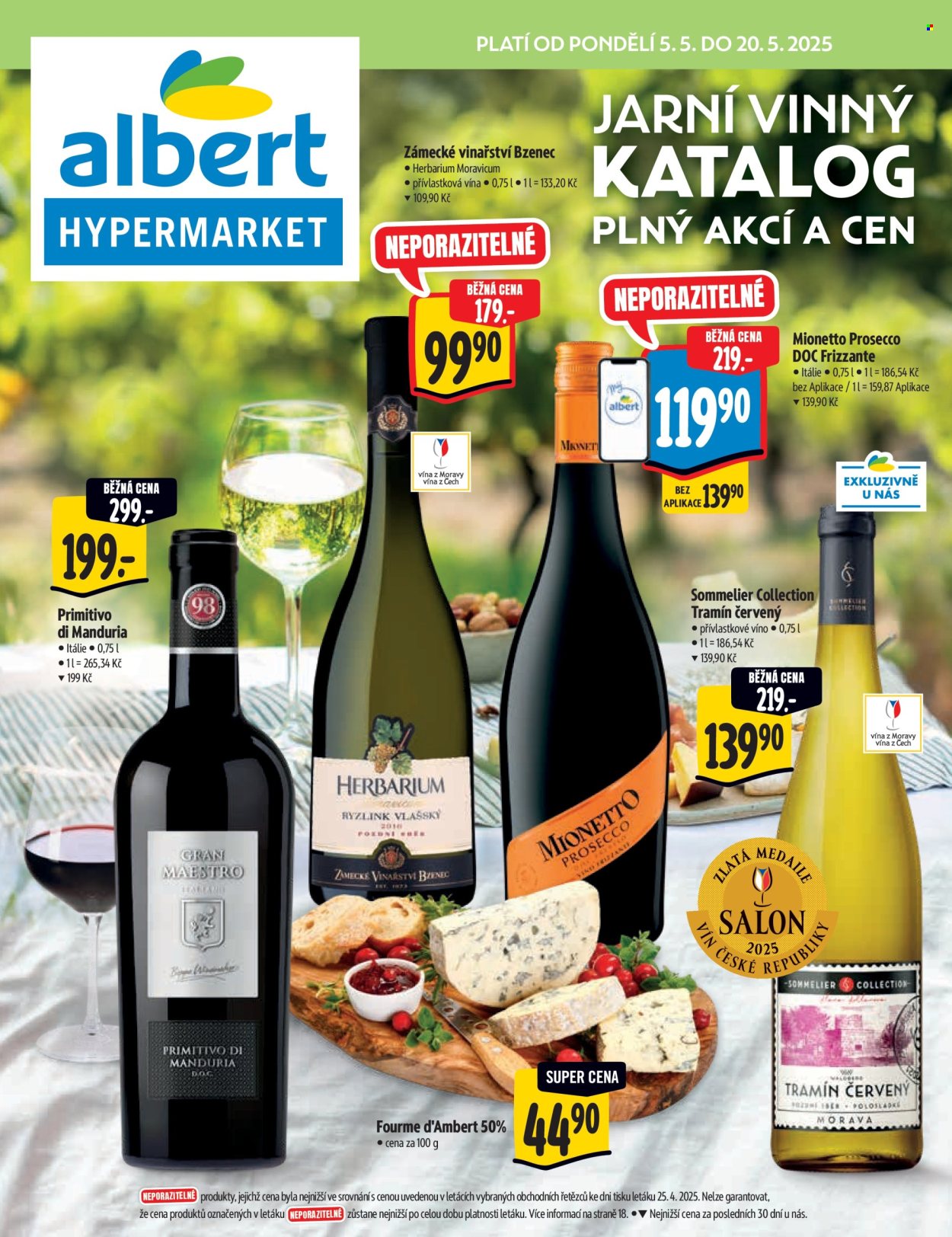 Leták Albert Hypermarket - 5.5.2025 - 20.5.2025. Strana 1