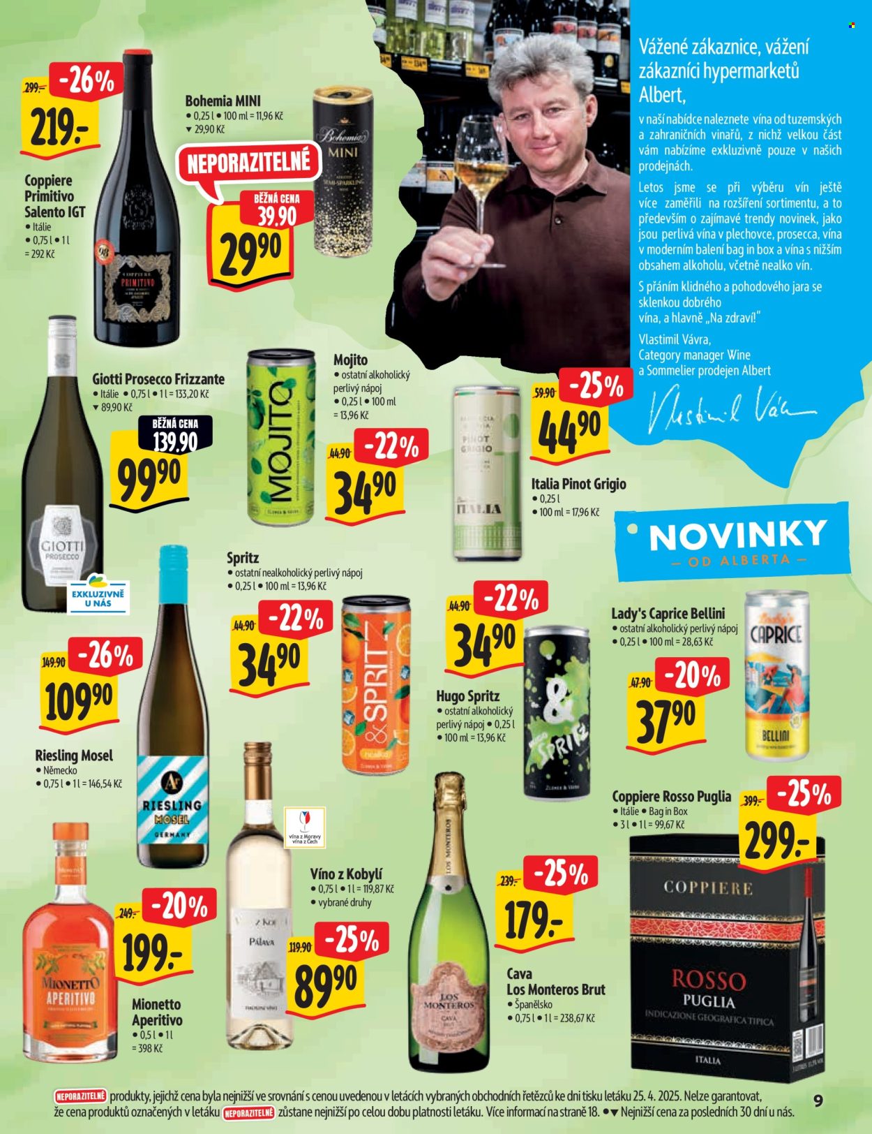 Leták Albert Hypermarket - 5.5.2025 - 20.5.2025. Strana 9