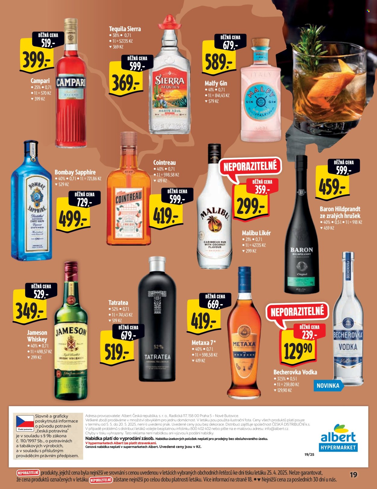 Leták Albert Hypermarket - 5.5.2025 - 20.5.2025. Strana 19