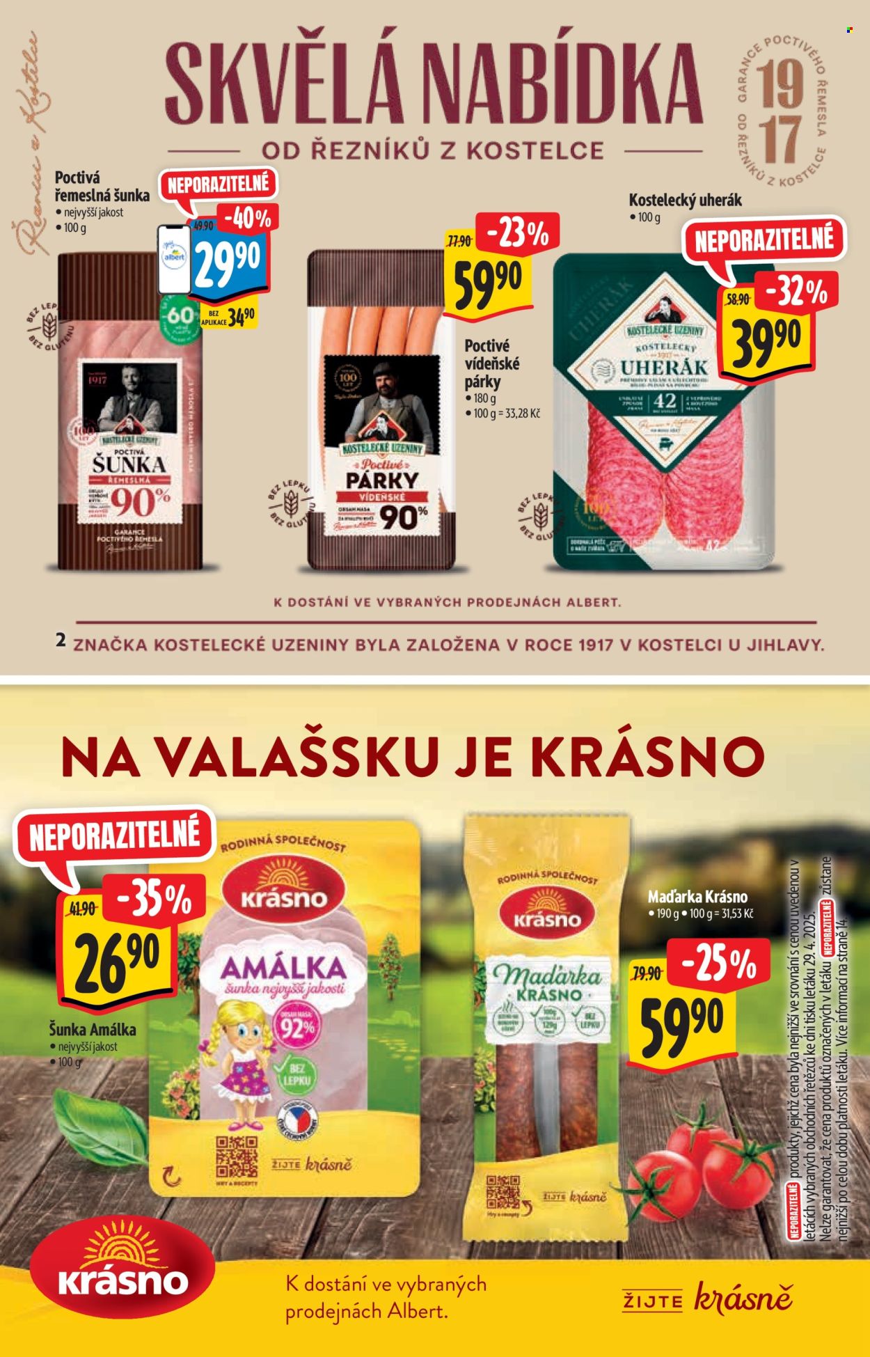 Leták Albert Supermarket - 5.5.2025 - 20.5.2025. Strana 2