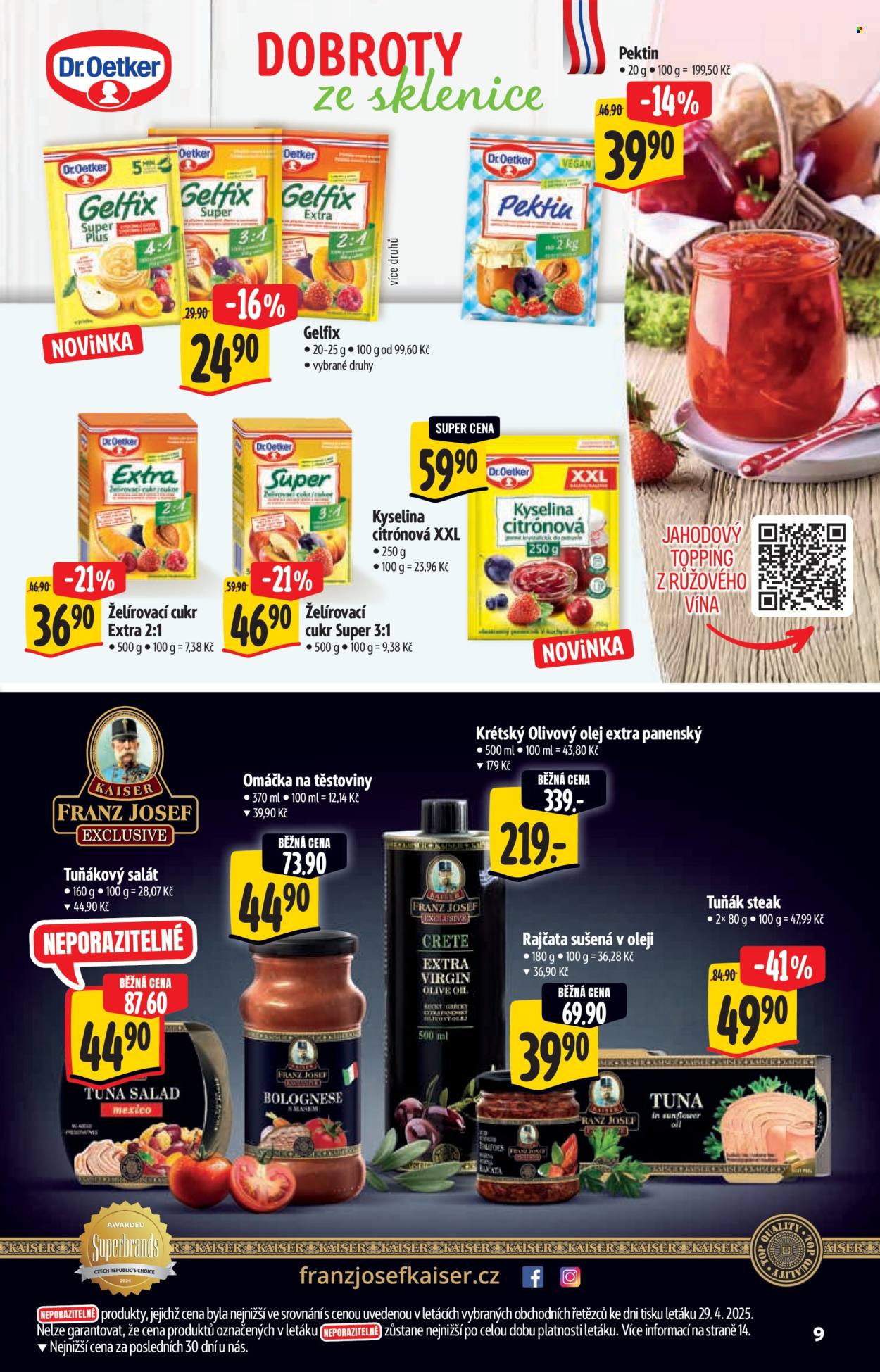 Leták Albert Supermarket - 5.5.2025 - 20.5.2025. Strana 9