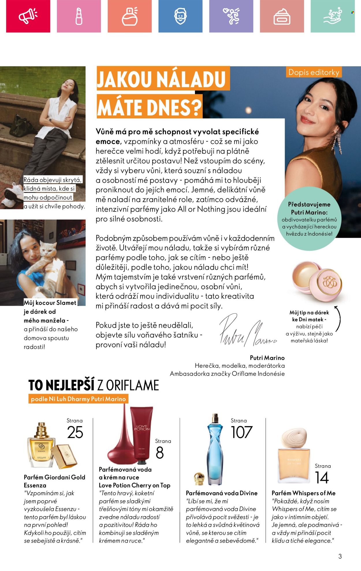 Leták ORIFLAME - 4.5.2025 - 24.5.2025. Strana 3